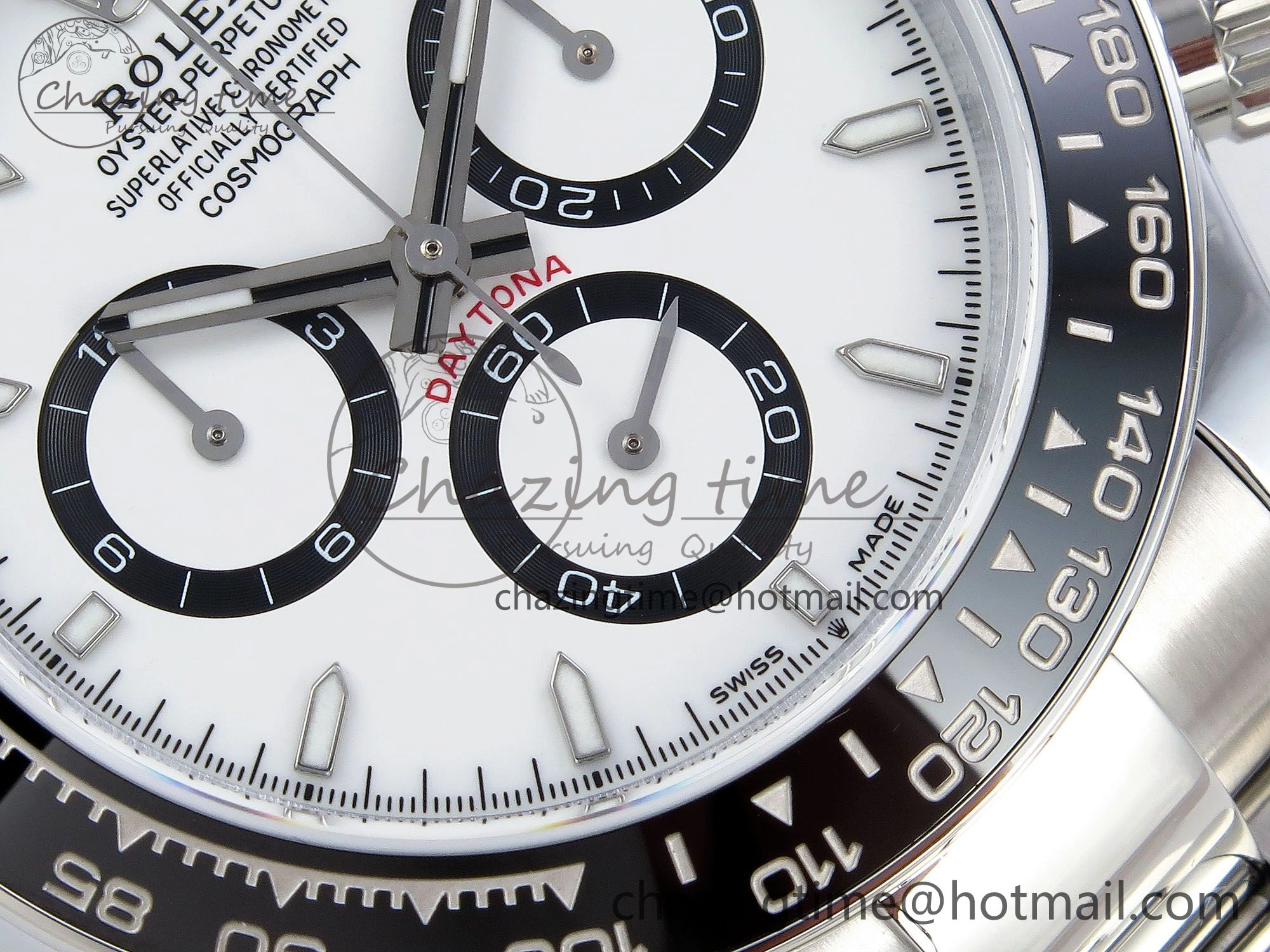 2023 Daytona 126500 QF 1:1 Best Edition 904L Steel White Dial on SS Bracelet SH Comfortable 1489