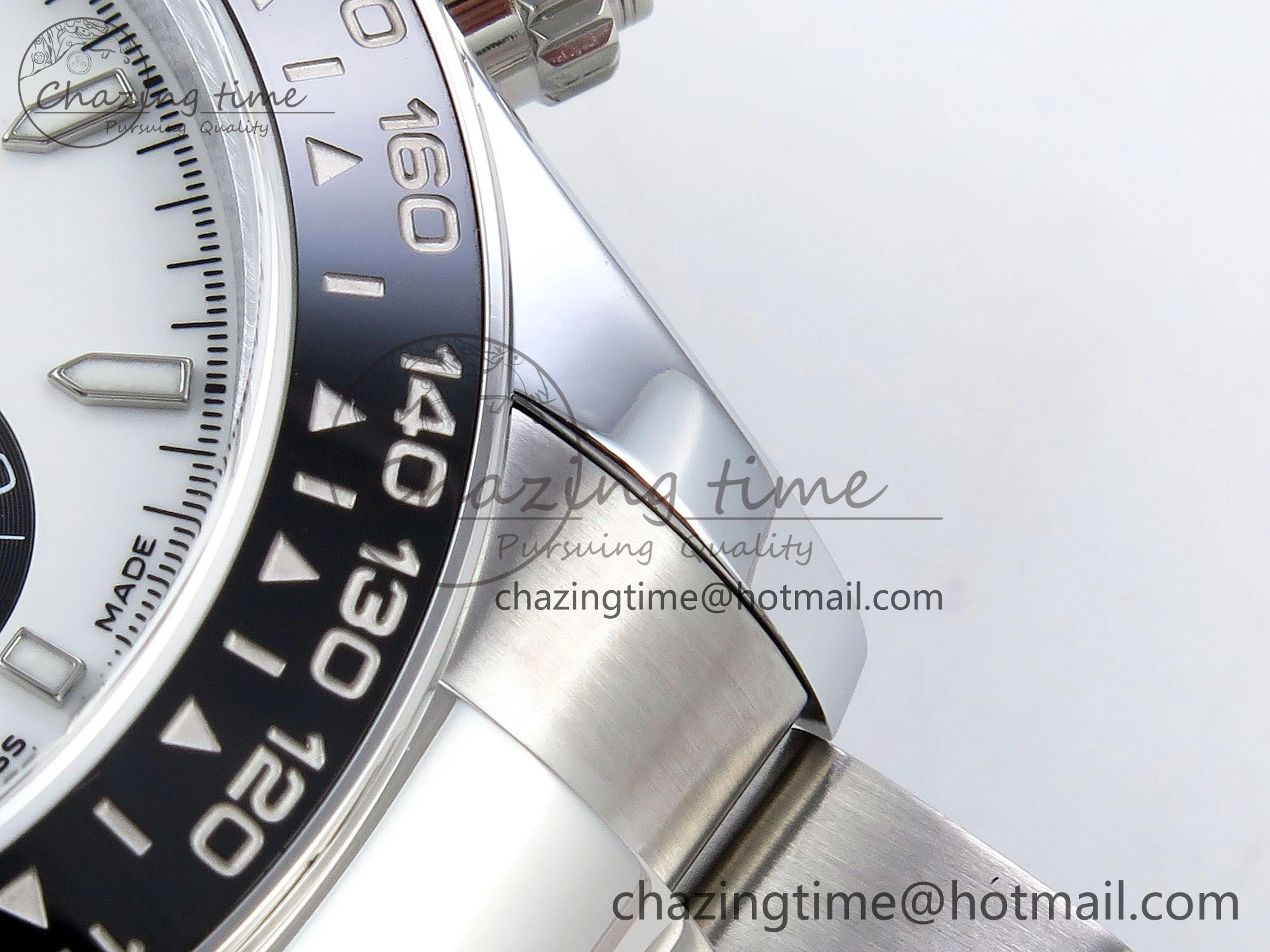 2023 Daytona 126500 QF 1:1 Best Edition 904L Steel White Dial on SS Bracelet SH Comfortable 1489