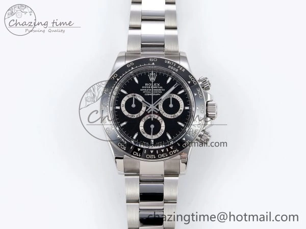 Elegant 2023 Daytona 126500 ZF 1:1 Best Edition 904L SS Case and Bracelet Black Dial SH 1632