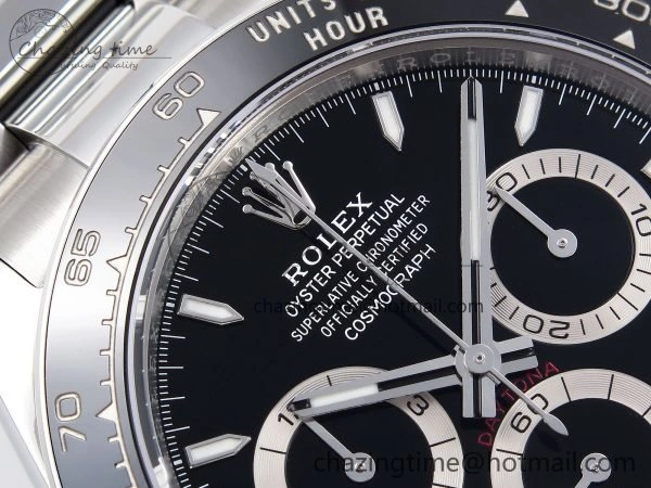 Elegant 2023 Daytona 126500 ZF 1:1 Best Edition 904L SS Case and Bracelet Black Dial SH 1632
