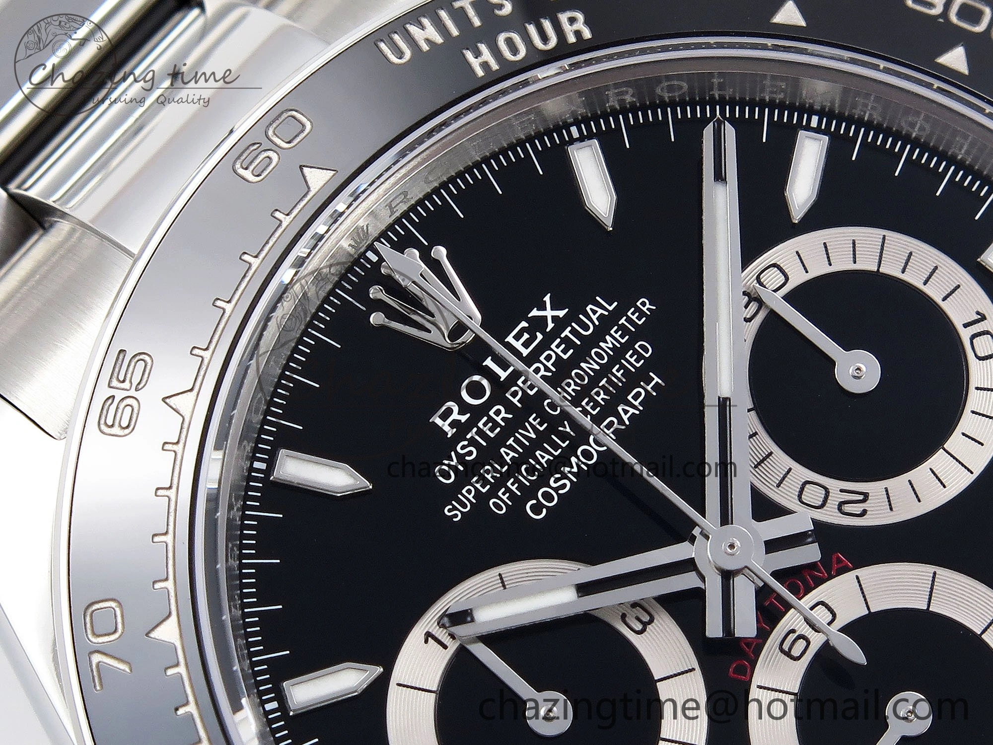 Elegant 2023 Daytona 126500 ZF 1:1 Best Edition 904L SS Case and Bracelet Black Dial SH 1632