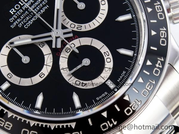 Elegant 2023 Daytona 126500 ZF 1:1 Best Edition 904L SS Case and Bracelet Black Dial SH 1632
