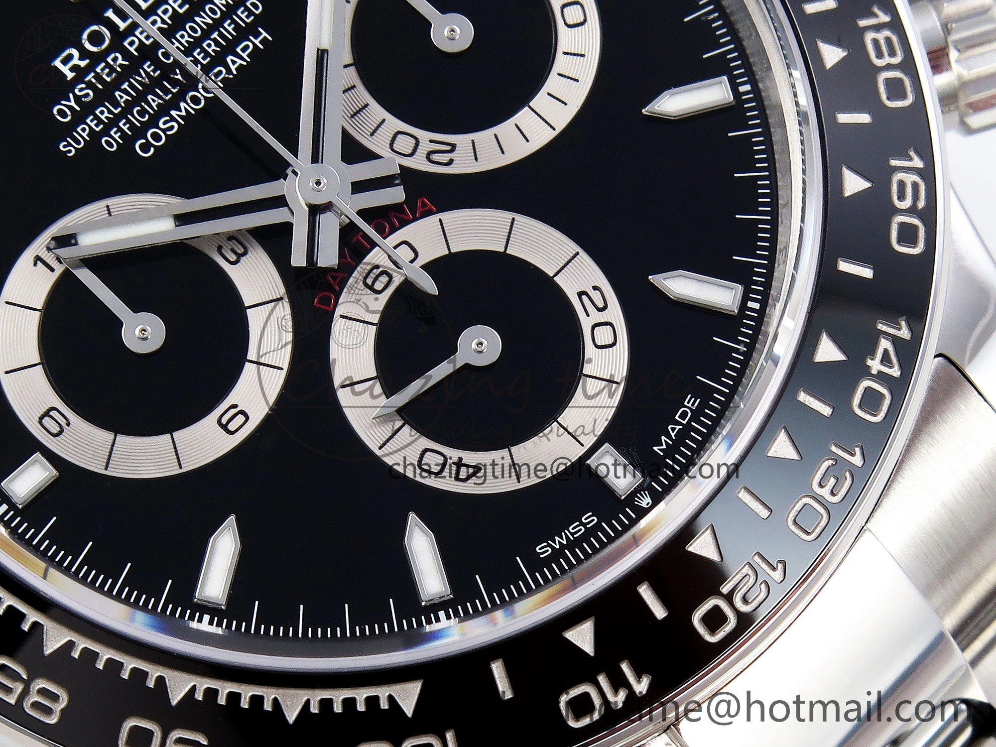 Elegant 2023 Daytona 126500 ZF 1:1 Best Edition 904L SS Case and Bracelet Black Dial SH 1632