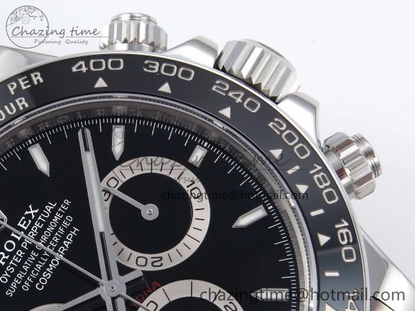 Elegant 2023 Daytona 126500 ZF 1:1 Best Edition 904L SS Case and Bracelet Black Dial SH 1632