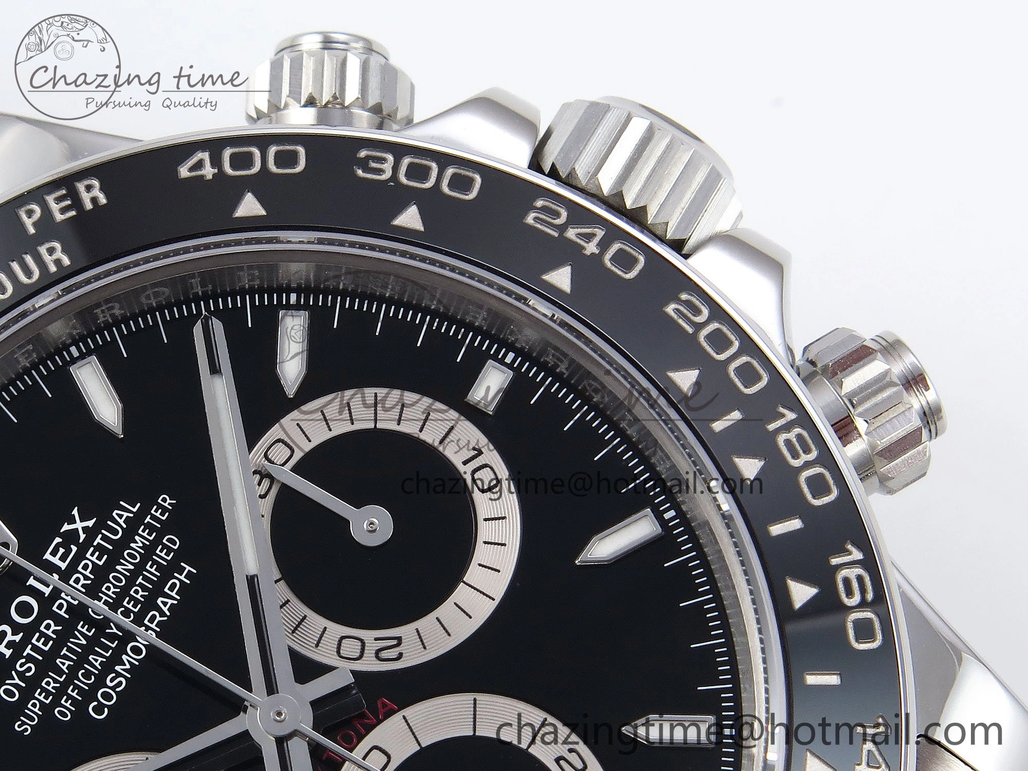 Elegant 2023 Daytona 126500 ZF 1:1 Best Edition 904L SS Case and Bracelet Black Dial SH 1632