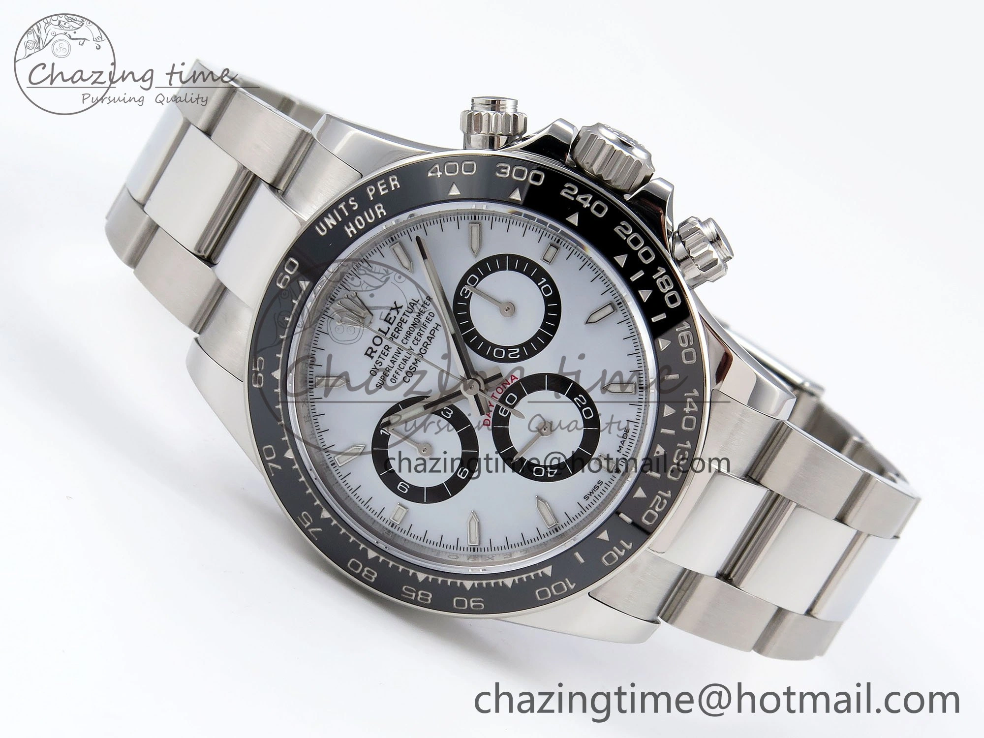 2023 Daytona 126500 ZF 1:1 Best Edition 904L SS Case and Bracelet White Dial SH SoftTouch 1630