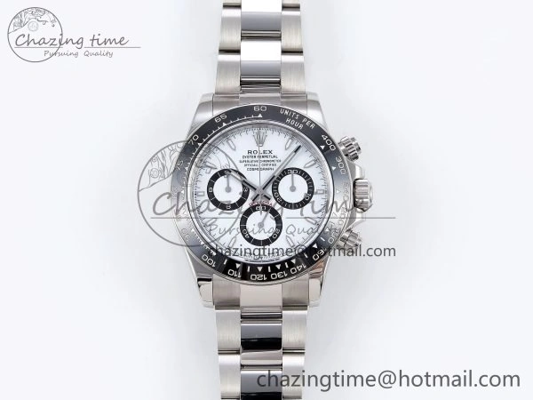 2023 Daytona 126500 ZF 1:1 Best Edition 904L SS Case and Bracelet White Dial SH SoftTouch 1630