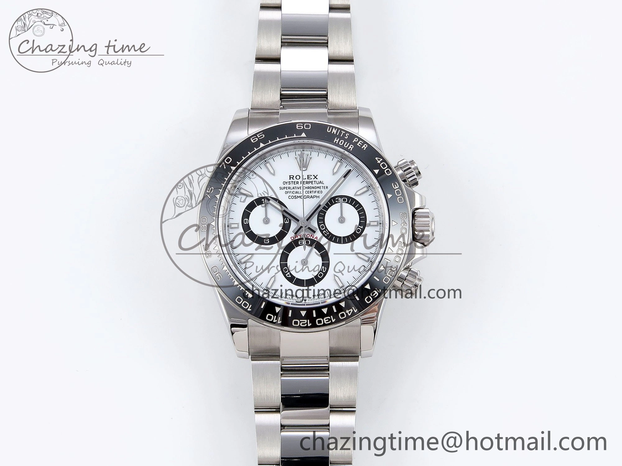 2023 Daytona 126500 ZF 1:1 Best Edition 904L SS Case and Bracelet White Dial SH SoftTouch 1630
