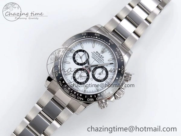 2023 Daytona 126500 ZF 1:1 Best Edition 904L SS Case and Bracelet White Dial SH SoftTouch 1630