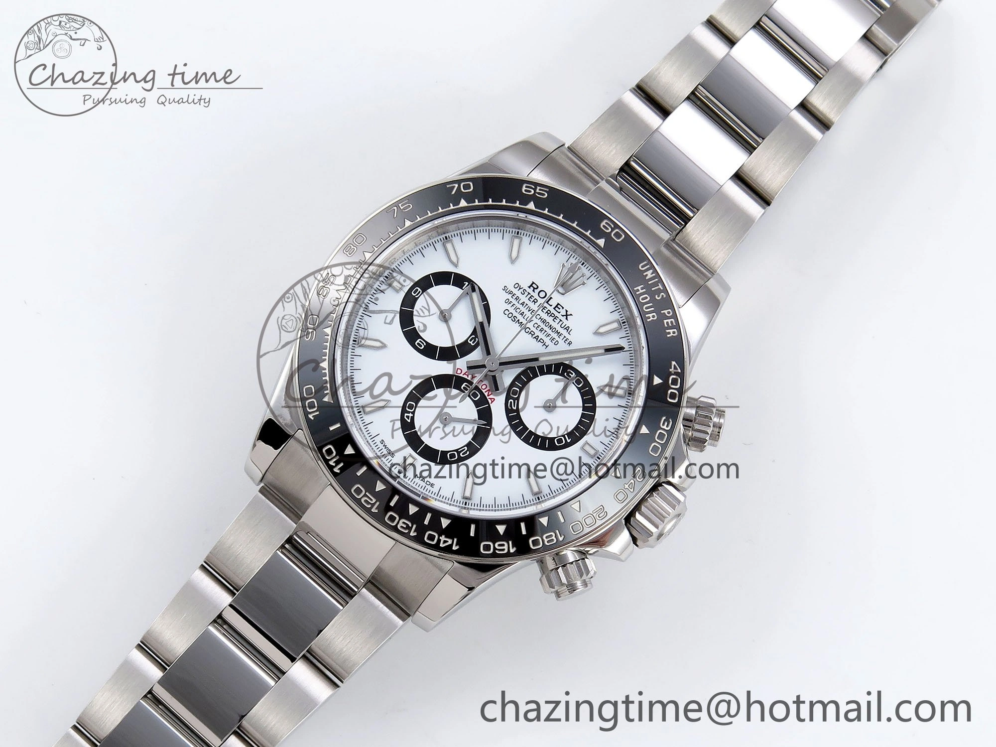 2023 Daytona 126500 ZF 1:1 Best Edition 904L SS Case and Bracelet White Dial SH SoftTouch 1630