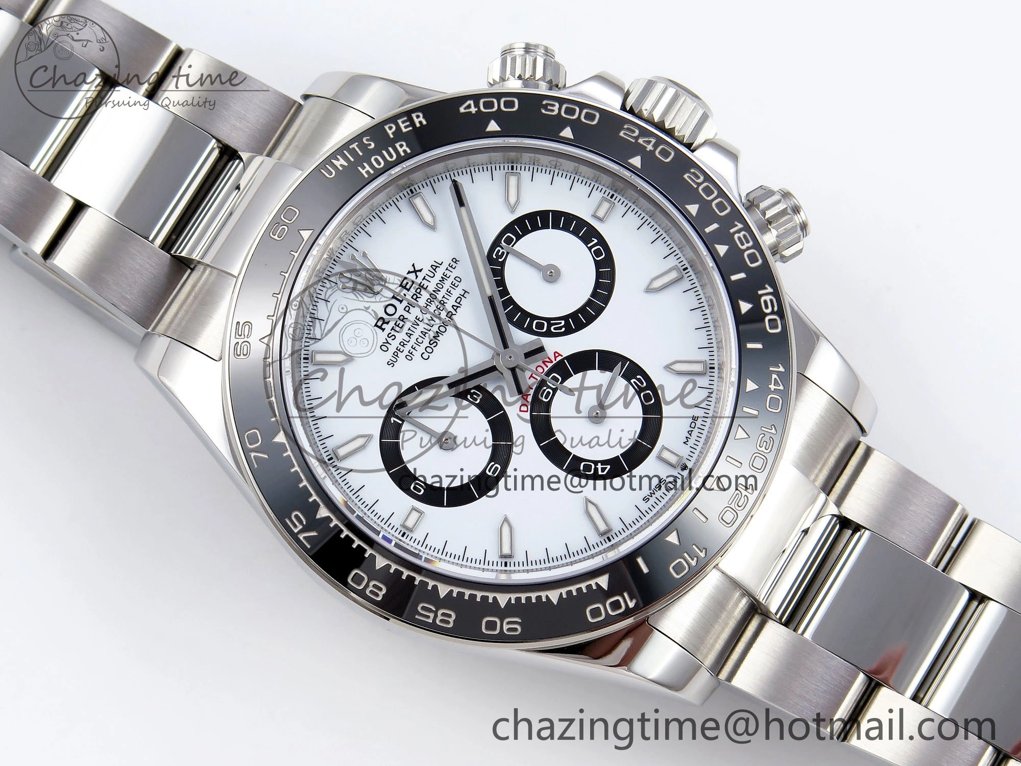 2023 Daytona 126500 ZF 1:1 Best Edition 904L SS Case and Bracelet White Dial SH SoftTouch 1630