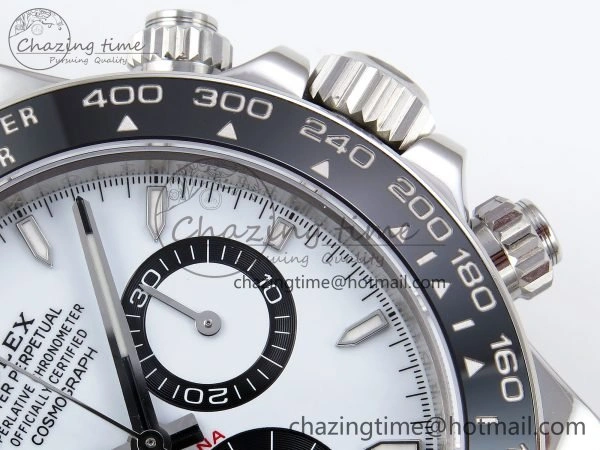 2023 Daytona 126500 ZF 1:1 Best Edition 904L SS Case and Bracelet White Dial SH SoftTouch 1630