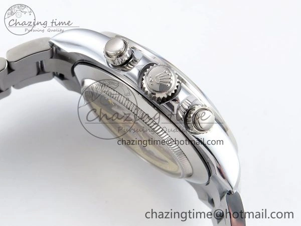 2023 Daytona 126506 QF 1:1 Best Edition 904L Steel Ice Blue Crystal Dial on SS Bracelet SA4131 (Gain Weight) Premium 1425