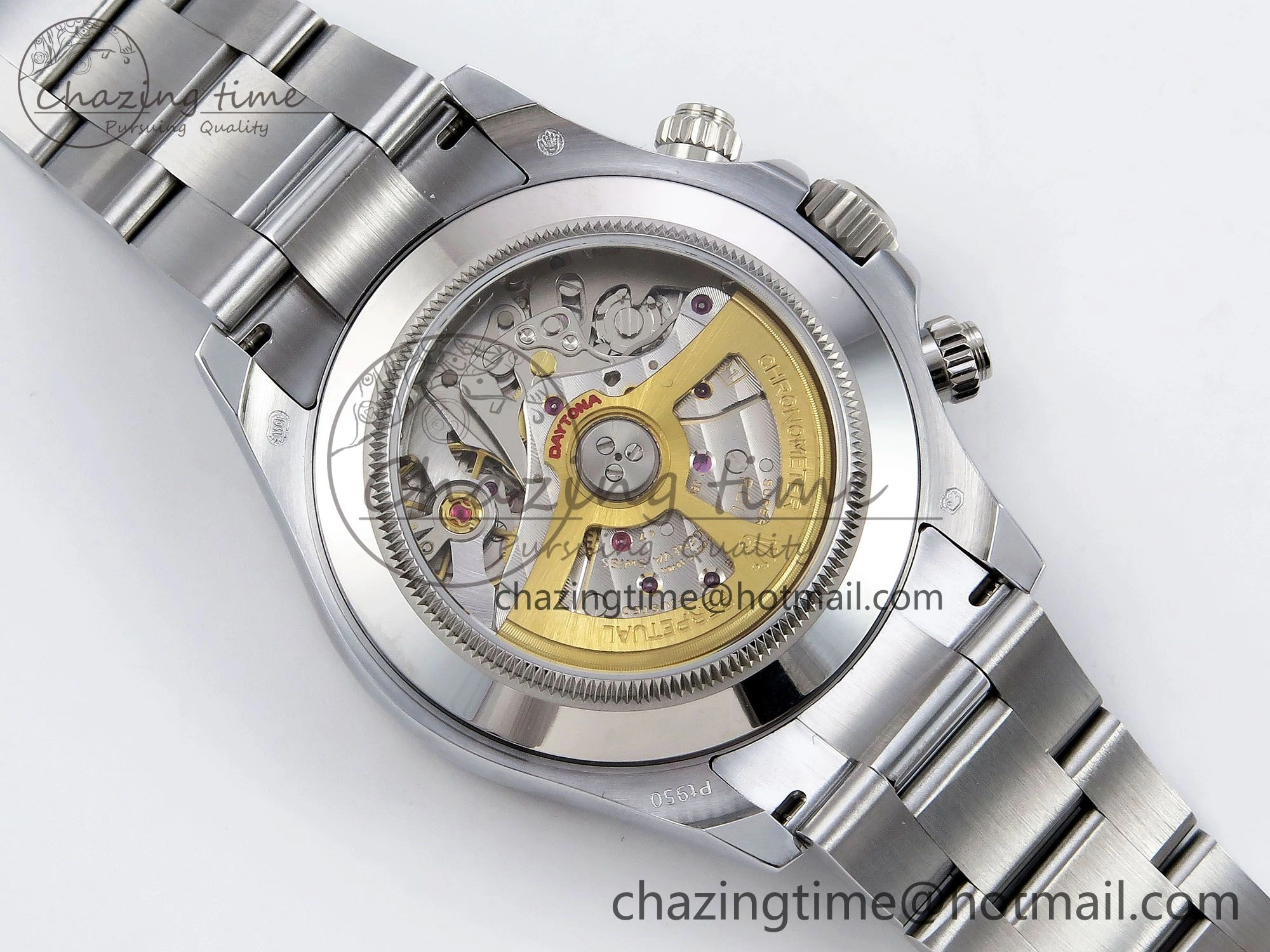 2023 Daytona 126506 QF 1:1 Best Edition 904L Steel Ice Blue Crystal Dial on SS Bracelet SA4131 (Gain Weight) Premium 1425