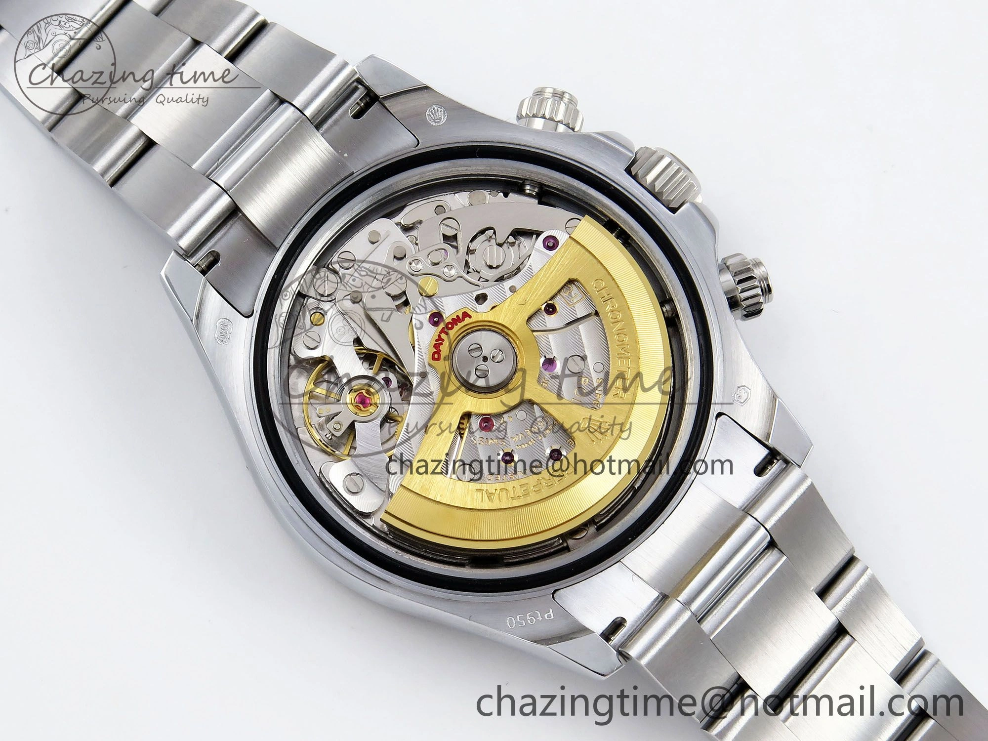 2023 Daytona 126506 QF 1:1 Best Edition 904L Steel Ice Blue Crystal Dial on SS Bracelet SA4131 (Gain Weight) Premium 1425