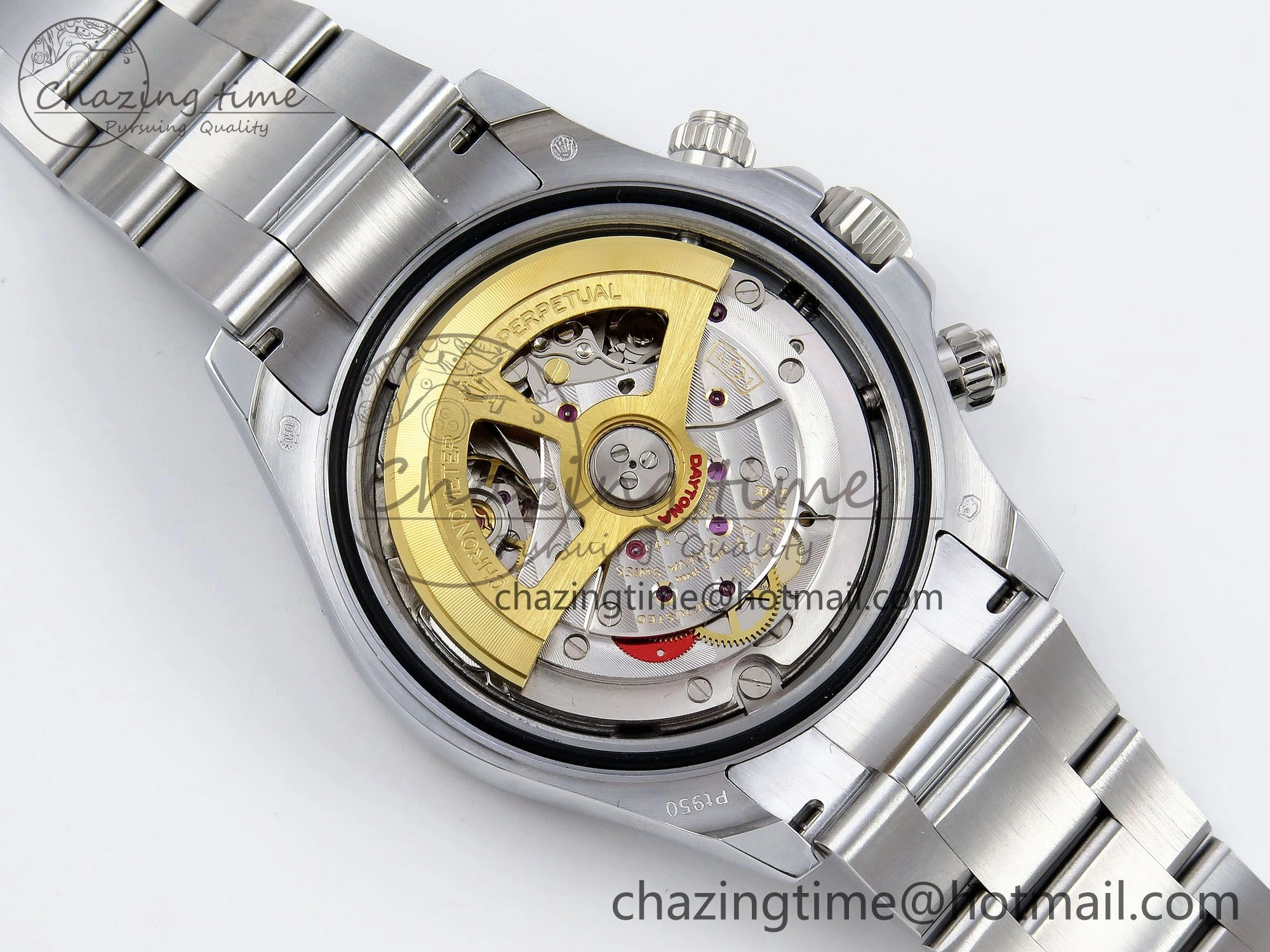 2023 Daytona 126506 QF 1:1 Best Edition 904L Steel Ice Blue Crystal Dial on SS Bracelet SA4131 (Gain Weight) Premium 1425