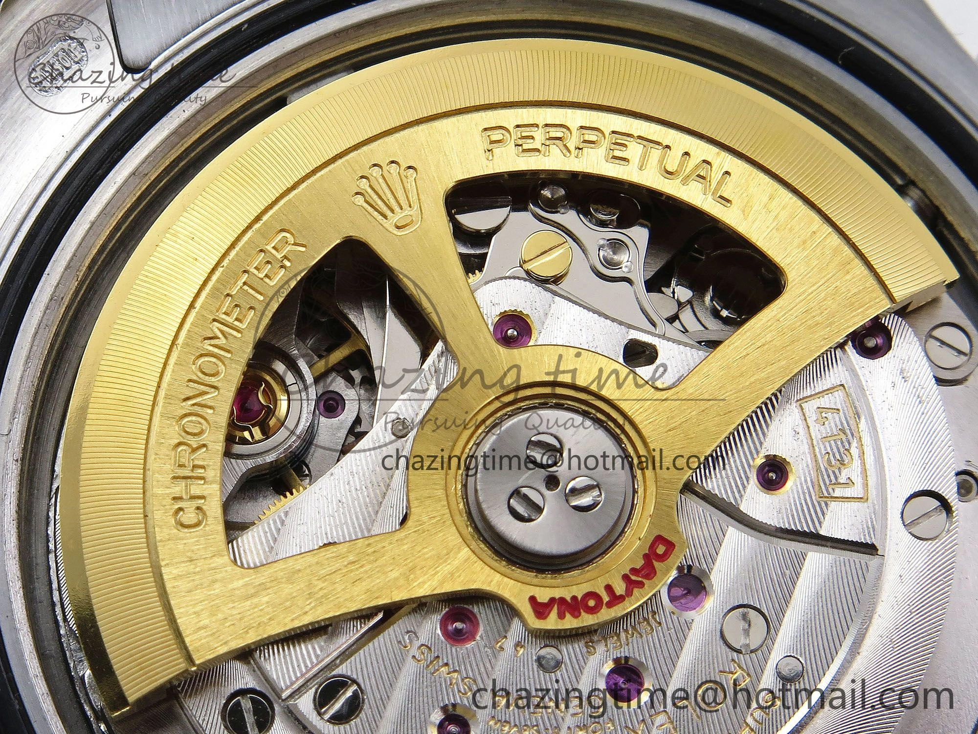 2023 Daytona 126506 QF 1:1 Best Edition 904L Steel Ice Blue Crystal Dial on SS Bracelet SA4131 (Gain Weight) Premium 1425