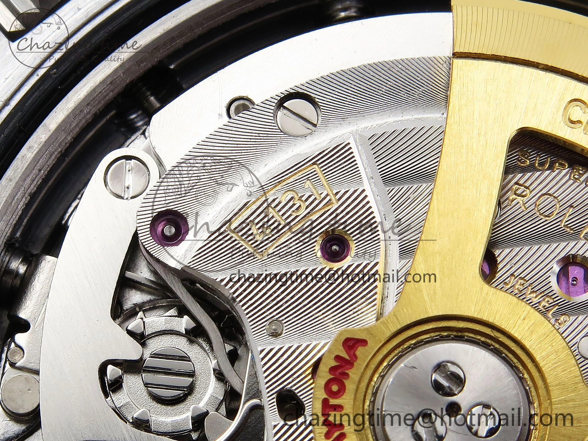 2023 Daytona 126506 QF 1:1 Best Edition 904L Steel Ice Blue Crystal Dial on SS Bracelet SA4131 (Gain Weight) Premium 1425