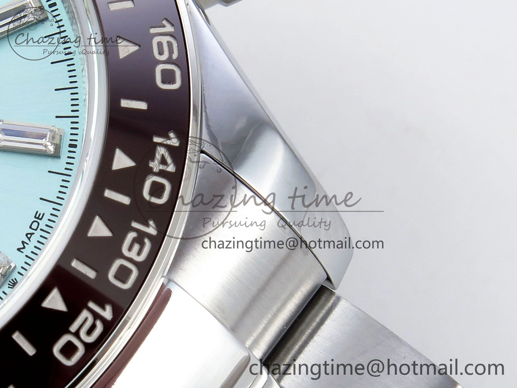 2023 Daytona 126506 QF 1:1 Best Edition 904L Steel Ice Blue Crystal Dial on SS Bracelet SA4131 (Gain Weight) Premium 1425