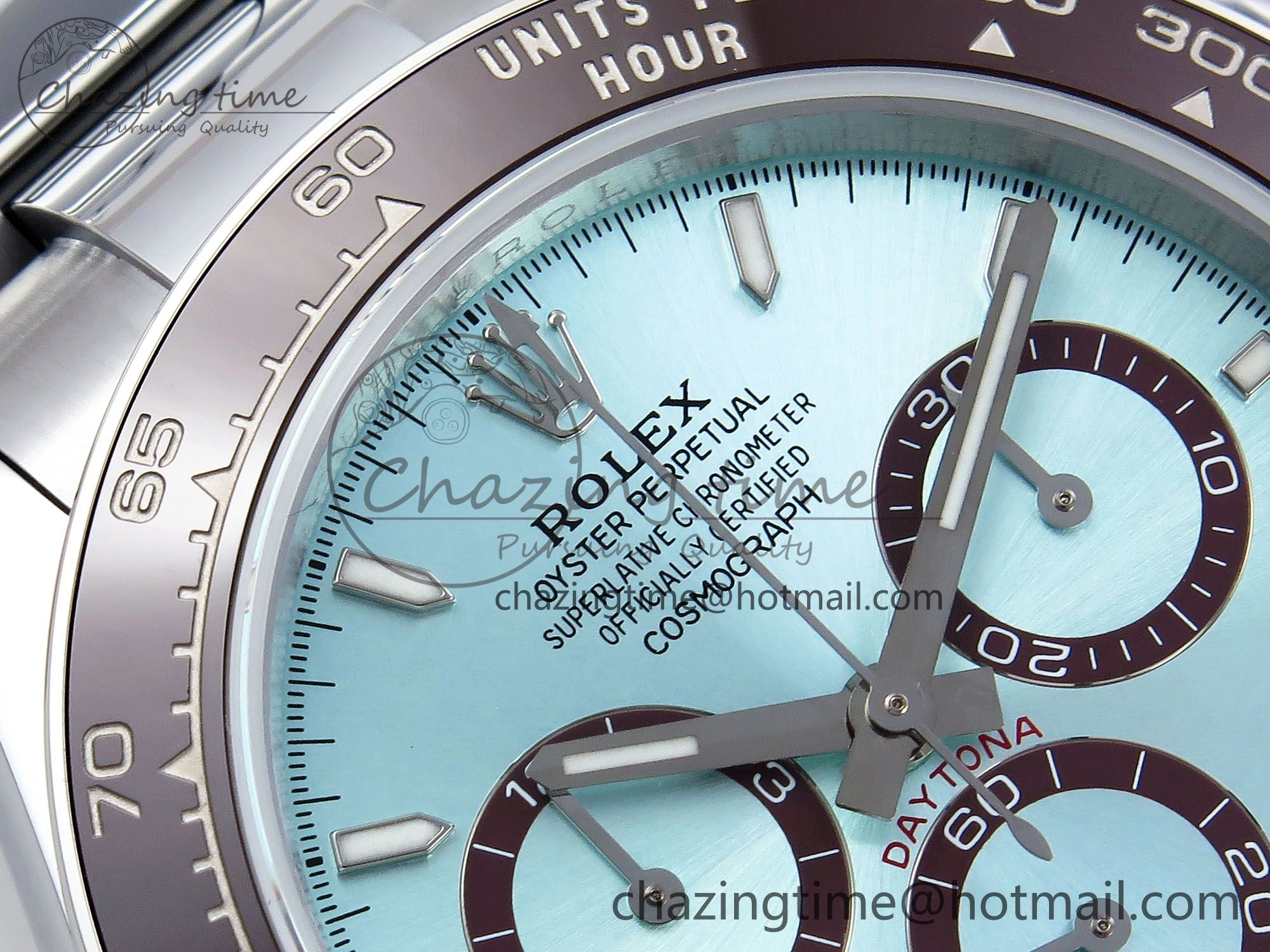 StreetReady 2023 Daytona 126506 QF 1:1 Best Edition 904L Steel Ice Blue Dial on SS Braclet SH4131 (Gain Weight) 1487
