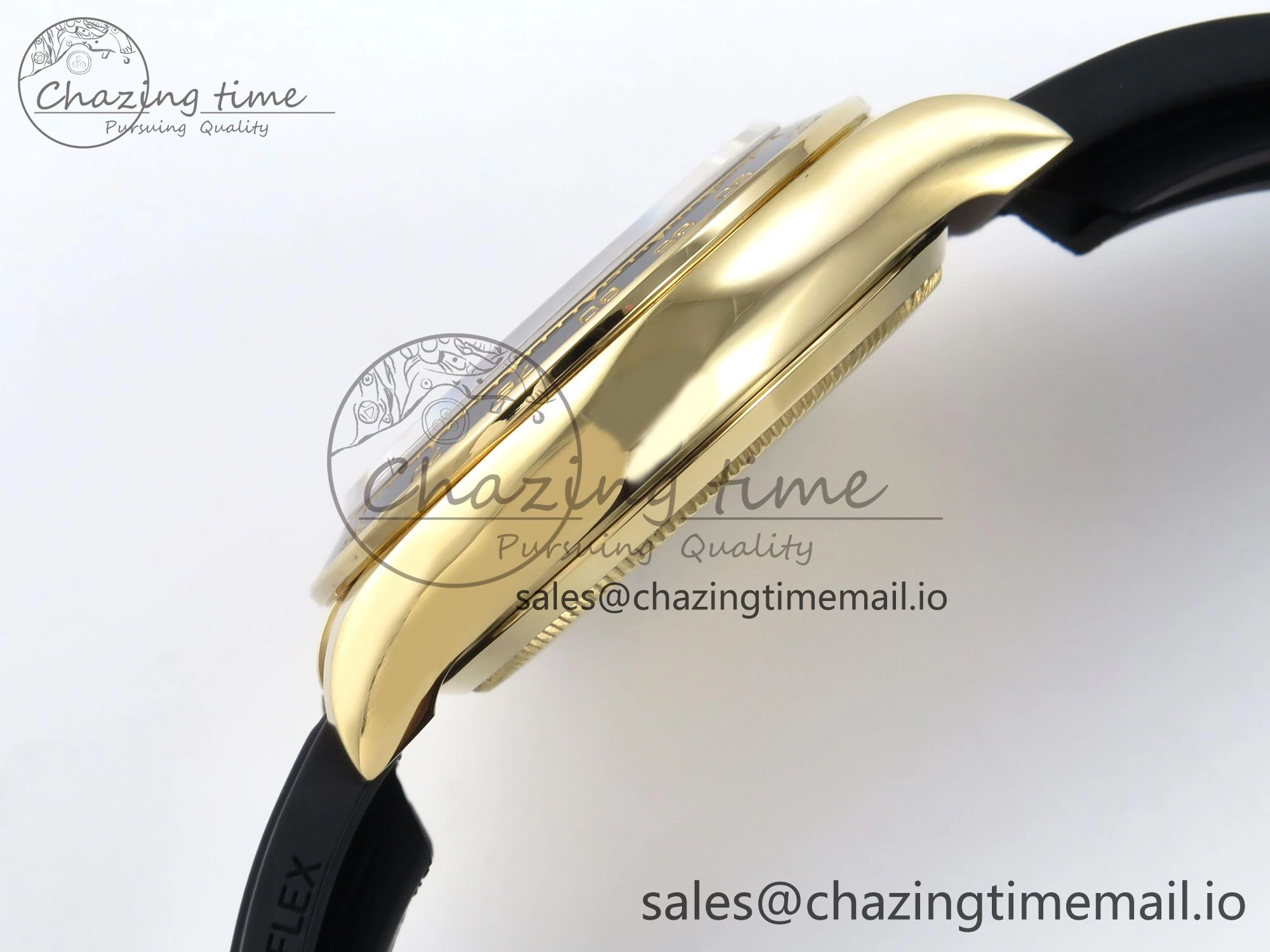 2023 Daytona 126518 AR+F 1:1 Best Edition 904L YG Case YG Dial on Oysterflex Strap SA FlexibleFit 848