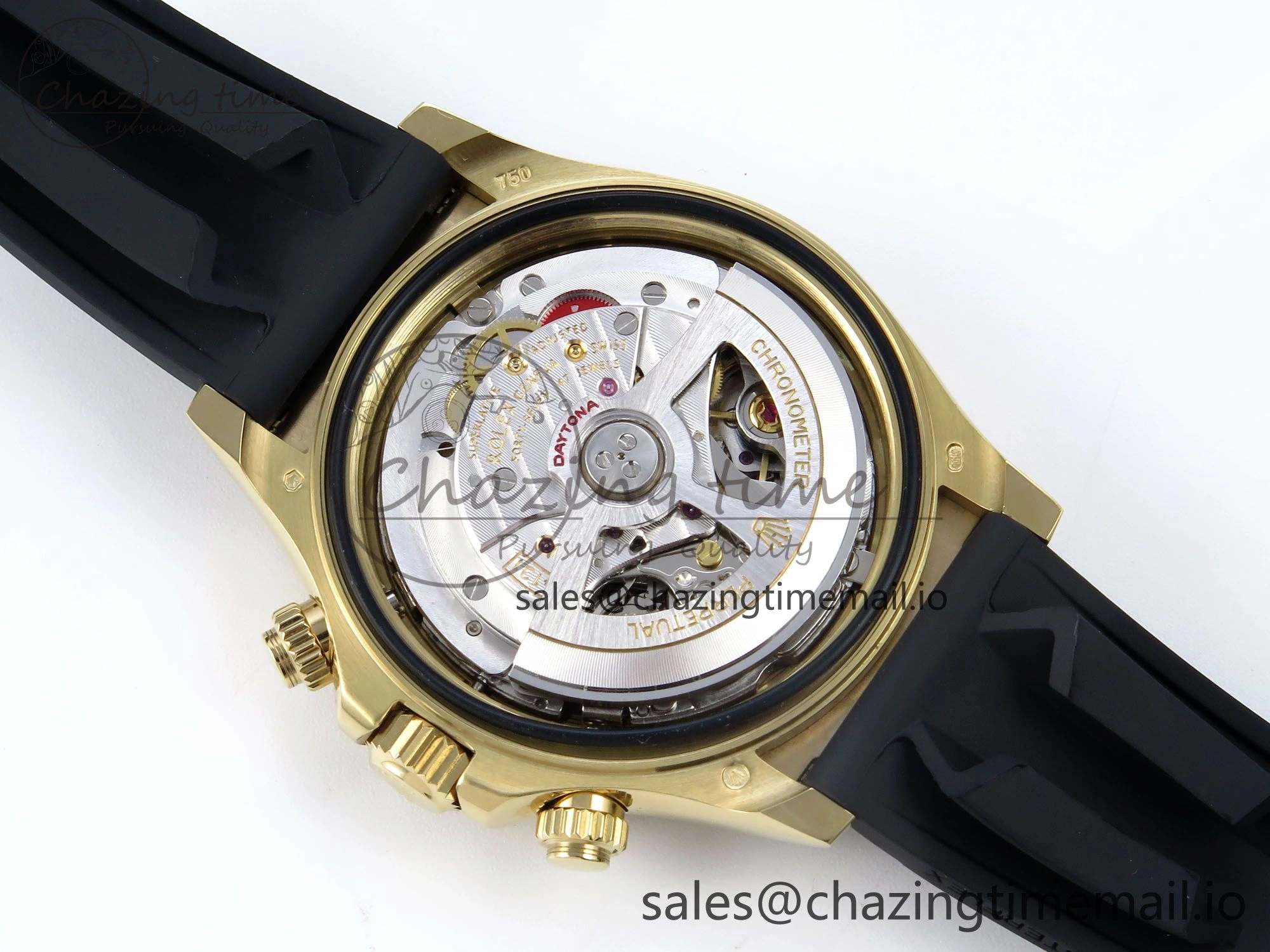 2023 Daytona 126518 AR+F 1:1 Best Edition 904L YG Case YG Dial on Oysterflex Strap SA FlexibleFit 848