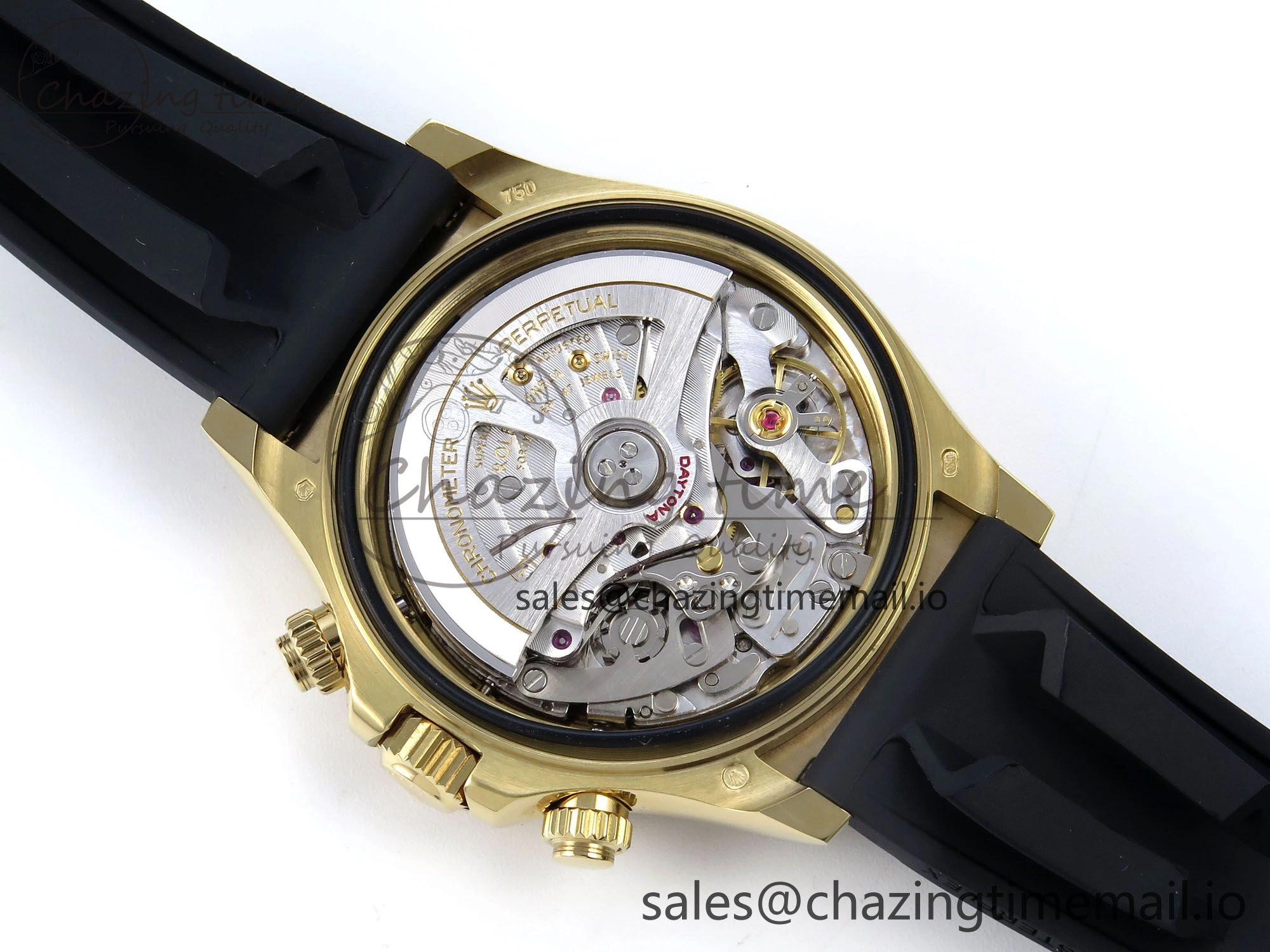 2023 Daytona 126518 AR+F 1:1 Best Edition 904L YG Case YG Dial on Oysterflex Strap SA FlexibleFit 848