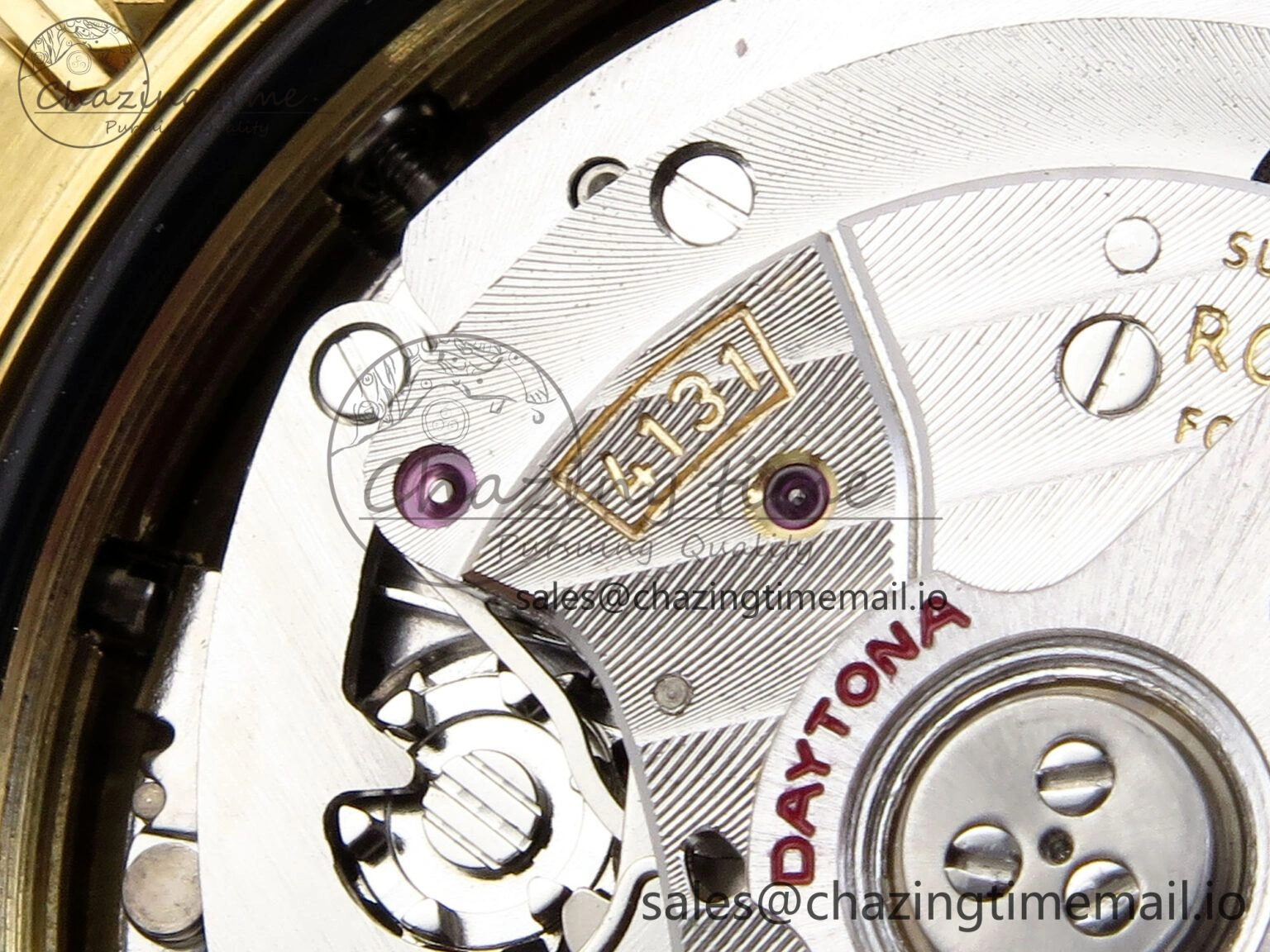 2023 Daytona 126518 AR+F 1:1 Best Edition 904L YG Case YG Dial on Oysterflex Strap SA FlexibleFit 848