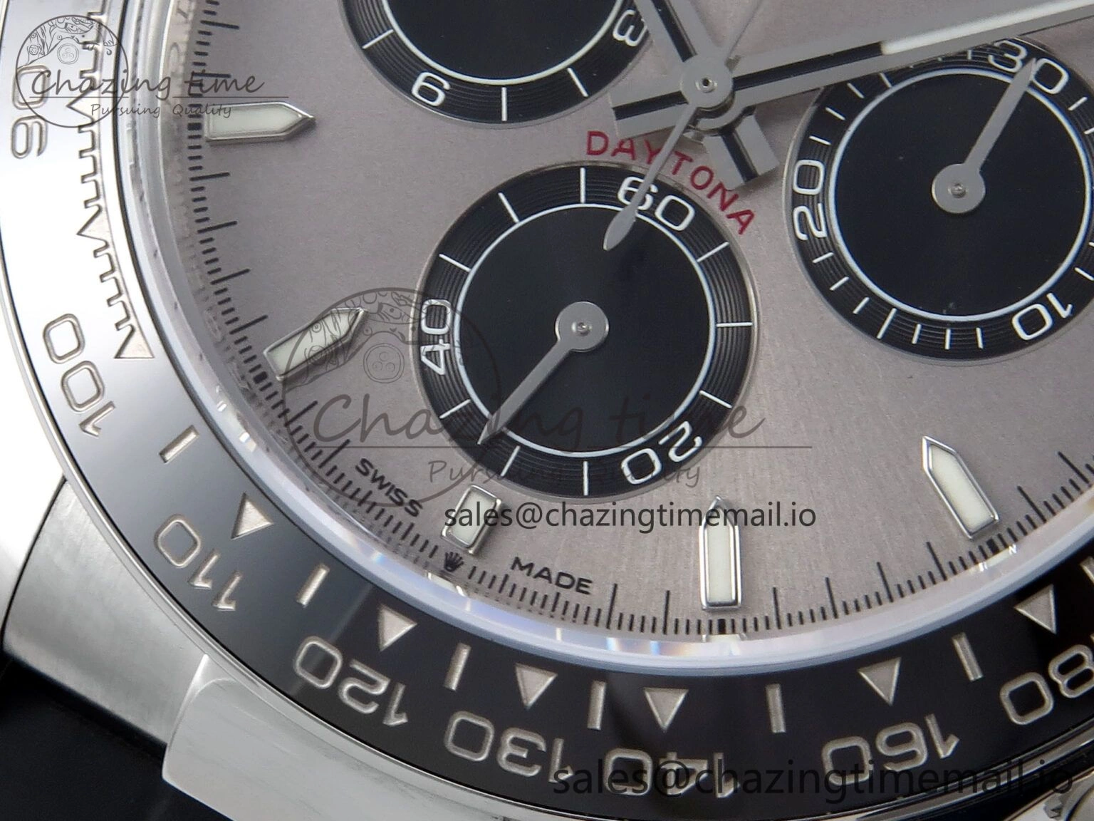 Breathable 2023 Daytona 126519 AR+F 1:1 Best Edition 904L SS Case Gray Dial on Oysterflex Strap SA 850