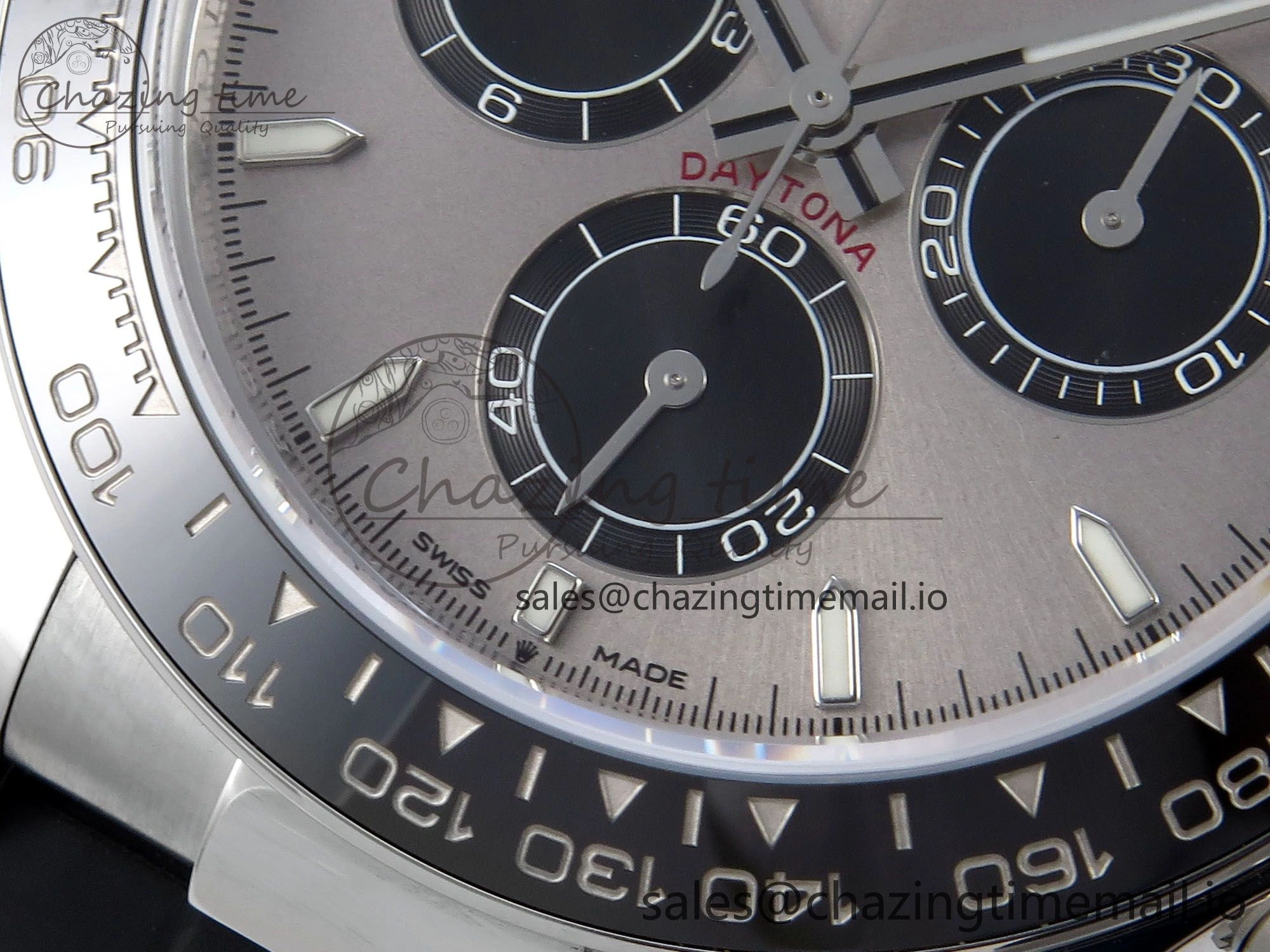Breathable 2023 Daytona 126519 AR+F 1:1 Best Edition 904L SS Case Gray Dial on Oysterflex Strap SA 850
