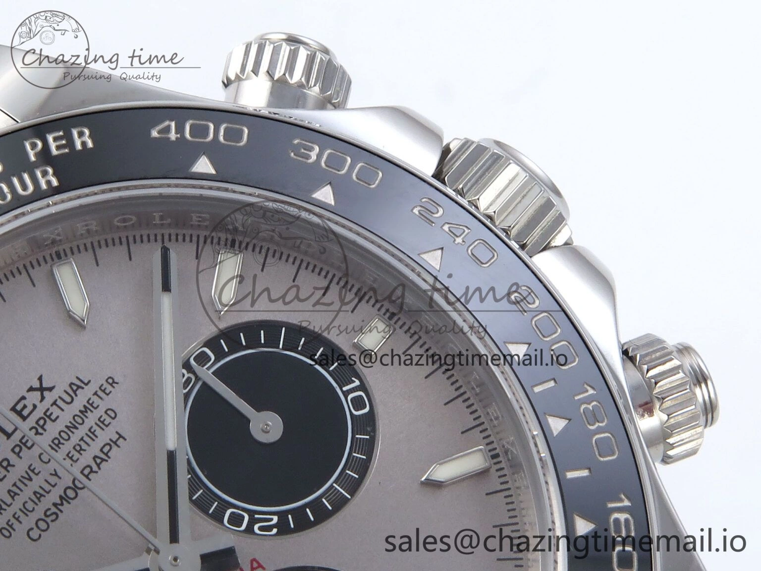 Breathable 2023 Daytona 126519 AR+F 1:1 Best Edition 904L SS Case Gray Dial on Oysterflex Strap SA 850