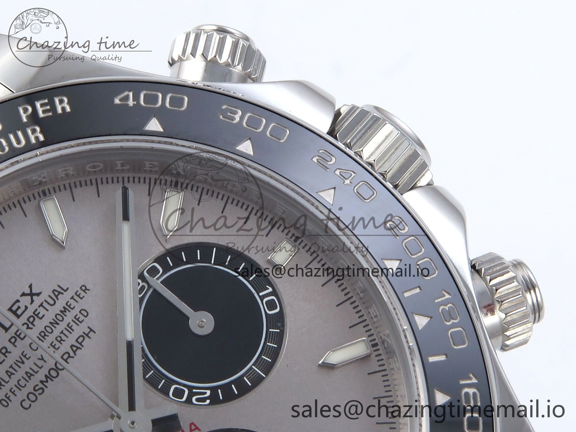 Breathable 2023 Daytona 126519 AR+F 1:1 Best Edition 904L SS Case Gray Dial on Oysterflex Strap SA 850