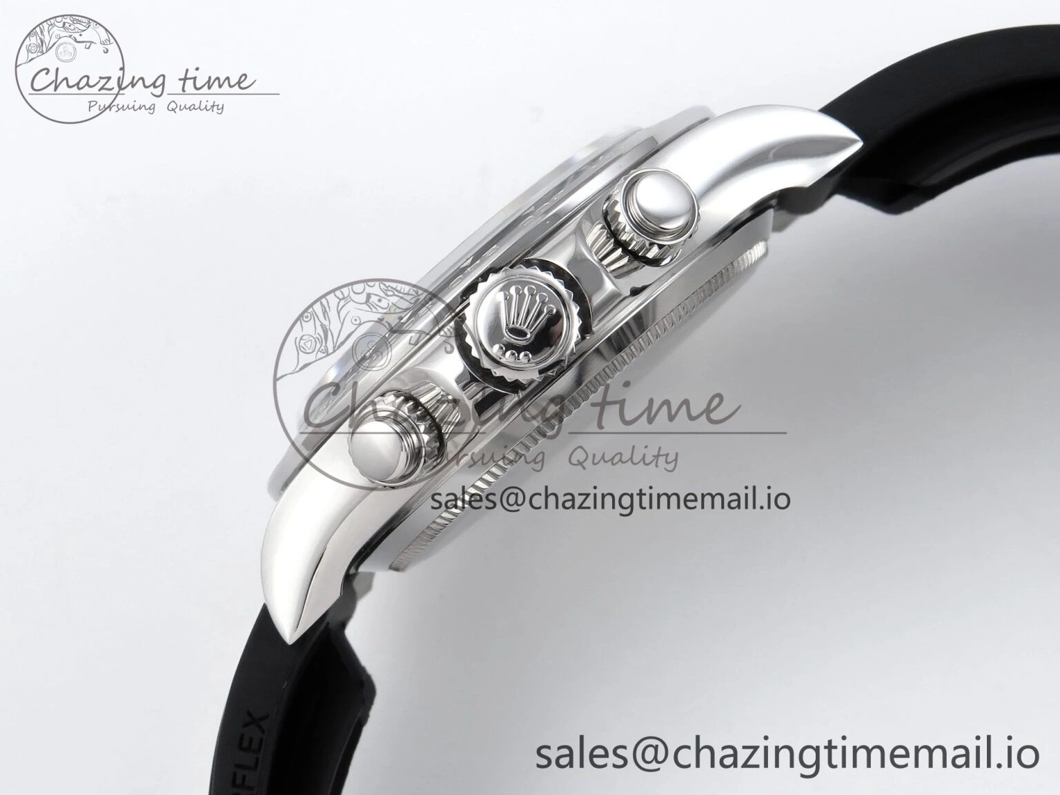 Breathable 2023 Daytona 126519 AR+F 1:1 Best Edition 904L SS Case Gray Dial on Oysterflex Strap SA 850