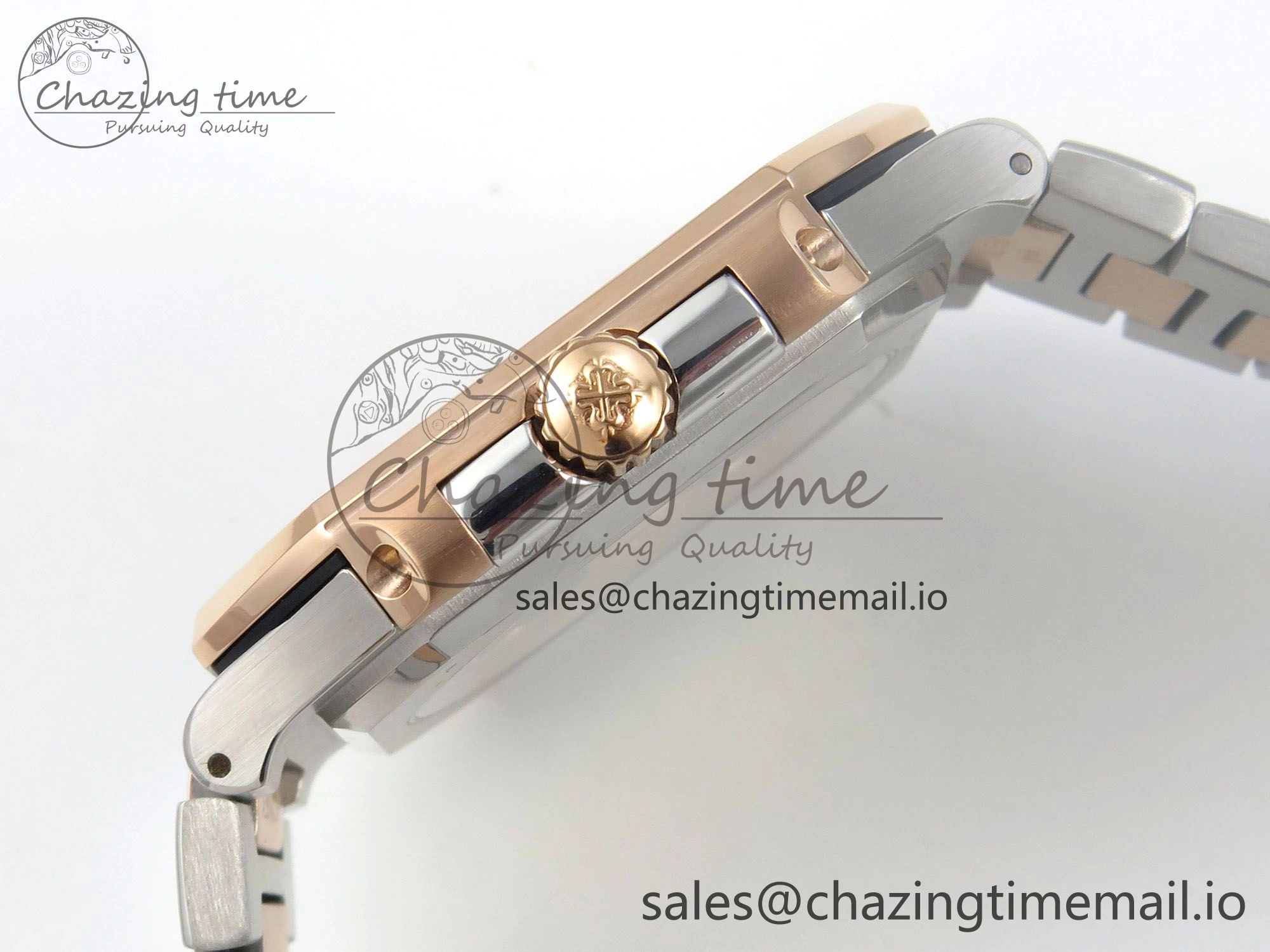 2025 Cubitus GRF 1:1 Best Edition Brown Dial on SS RG Bracelet MY9015 Mod to A330 Super Clone movement Breathable 8640