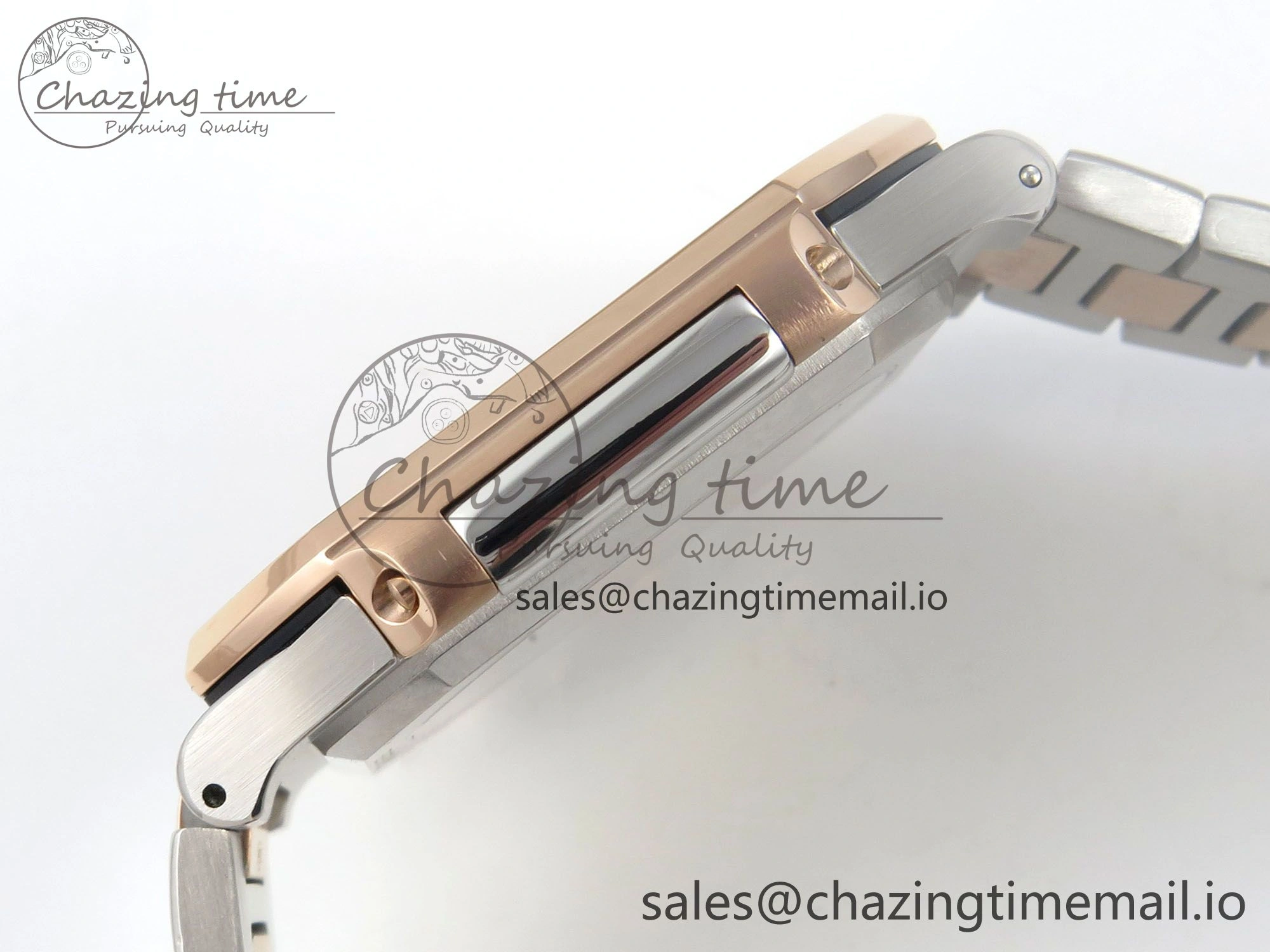 2025 Cubitus GRF 1:1 Best Edition Brown Dial on SS RG Bracelet MY9015 Mod to A330 Super Clone movement Breathable 8640
