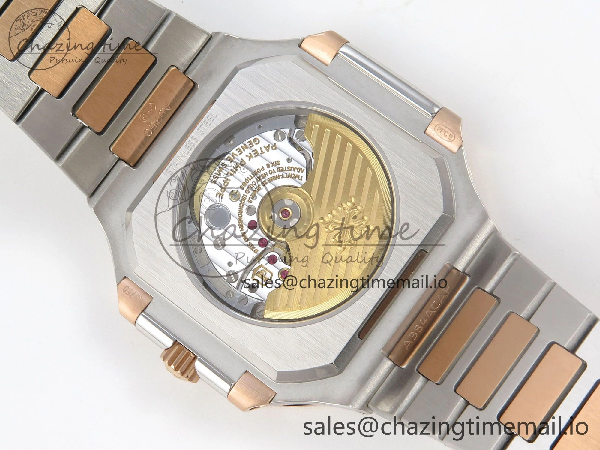 2025 Cubitus GRF 1:1 Best Edition Brown Dial on SS RG Bracelet MY9015 Mod to A330 Super Clone movement Breathable 8640