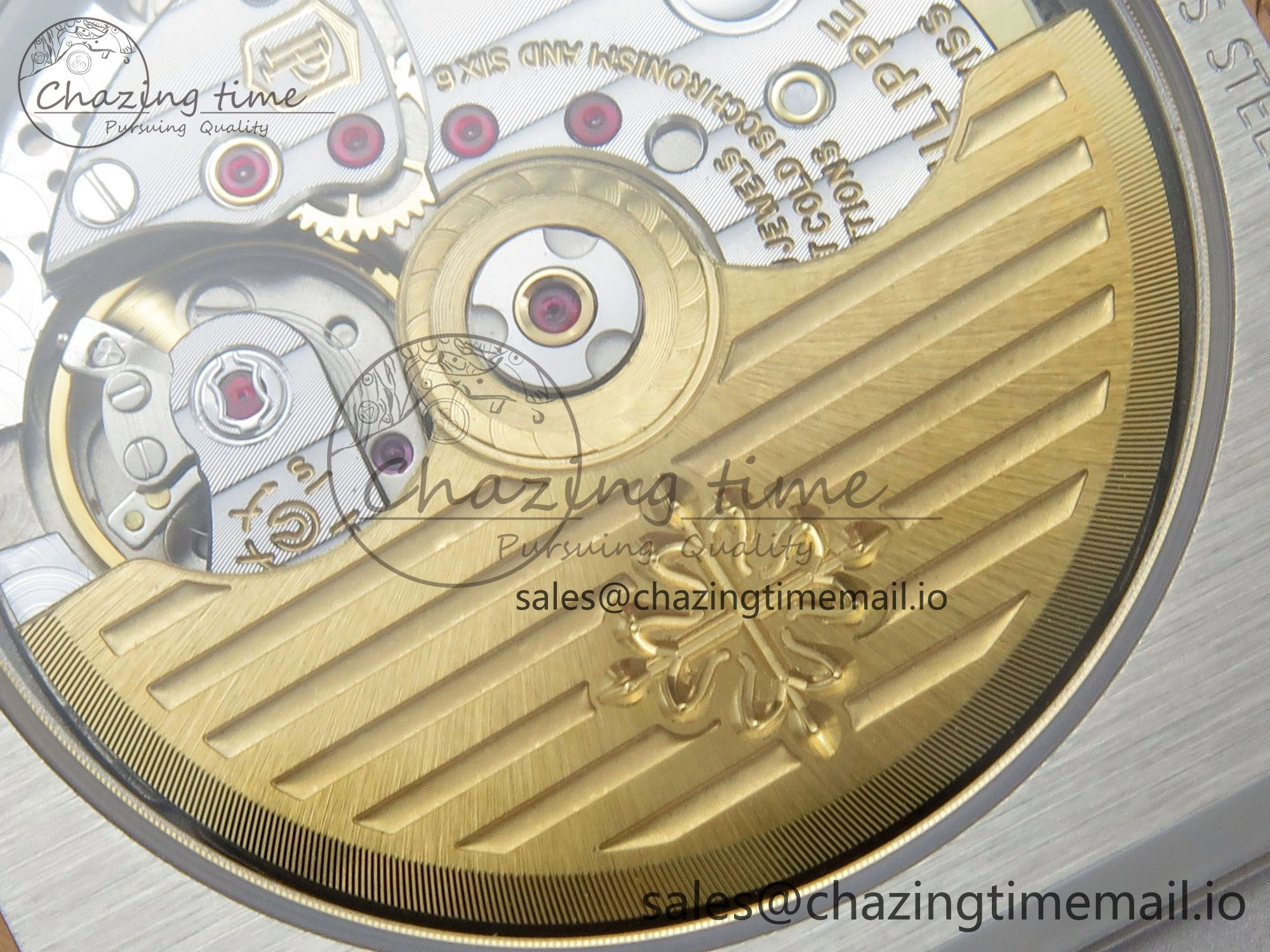 2025 Cubitus GRF 1:1 Best Edition Brown Dial on SS RG Bracelet MY9015 Mod to A330 Super Clone movement Breathable 8640