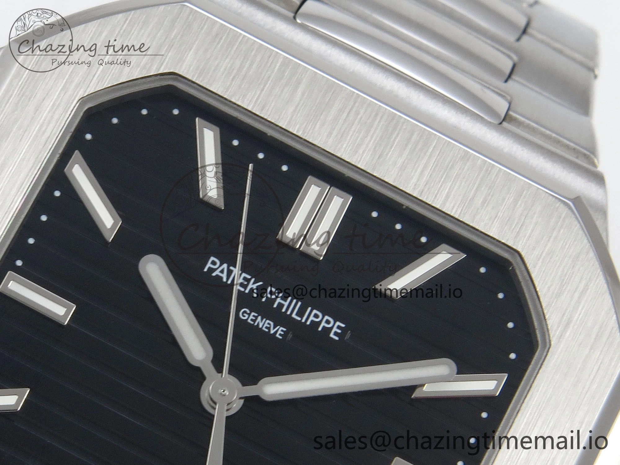 2025 Cubitus GRF Best Edition Black Dial on SS Bracelet MY9015 Mod to A330 Super Clone movement BestValue 8632