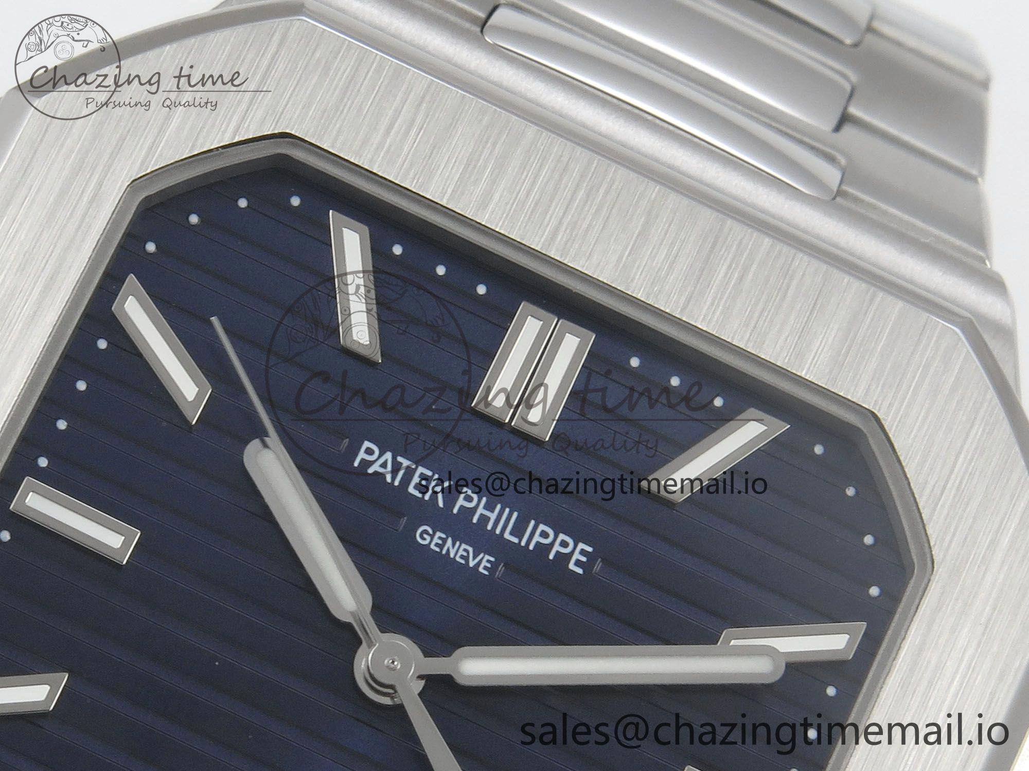 AllSeason 2025 Cubitus GRF Best Edition Blue Dial on SS Bracelet MY9015 Mod to A330 Super Clone movement 8636