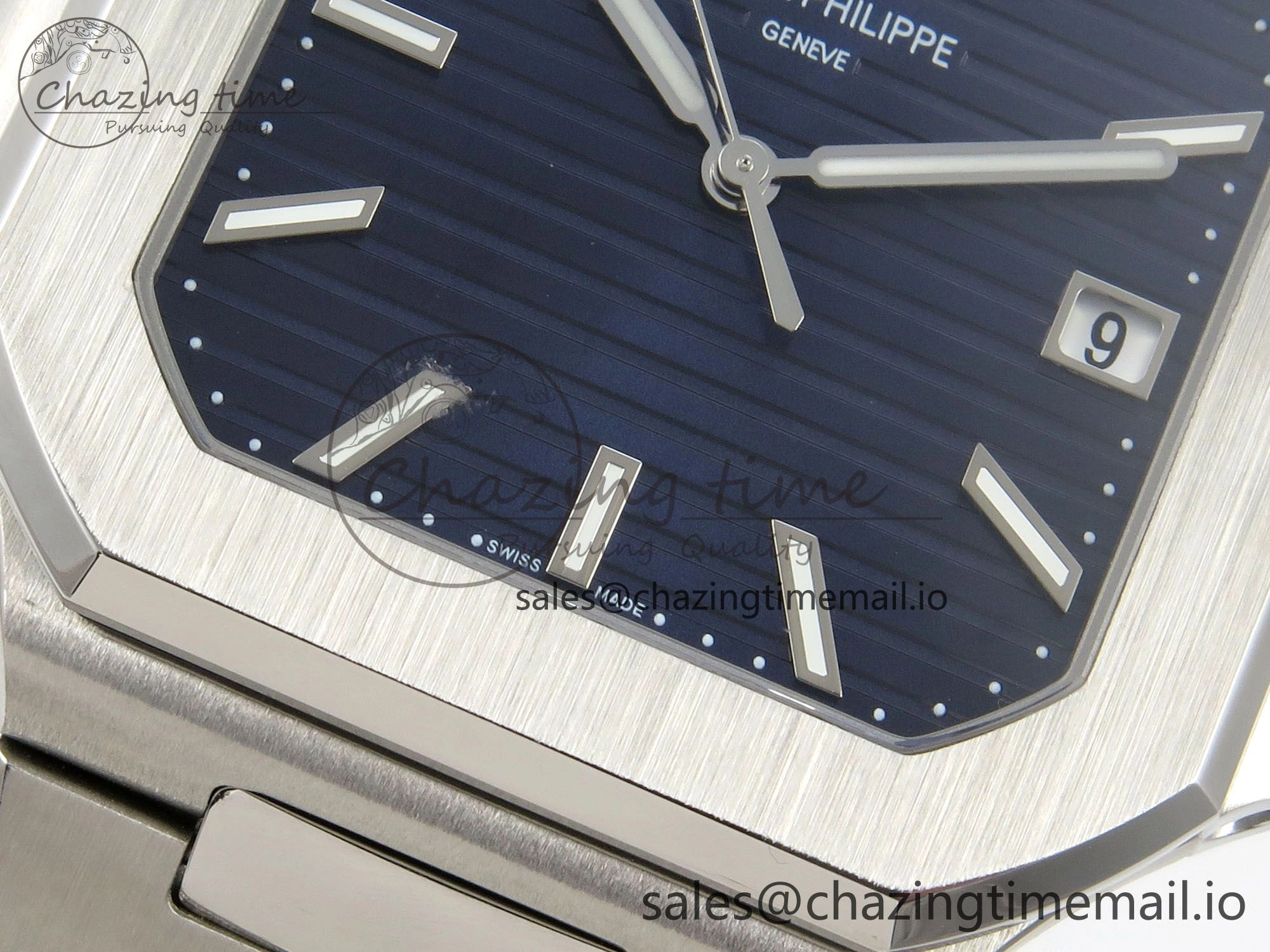 AllSeason 2025 Cubitus GRF Best Edition Blue Dial on SS Bracelet MY9015 Mod to A330 Super Clone movement 8636