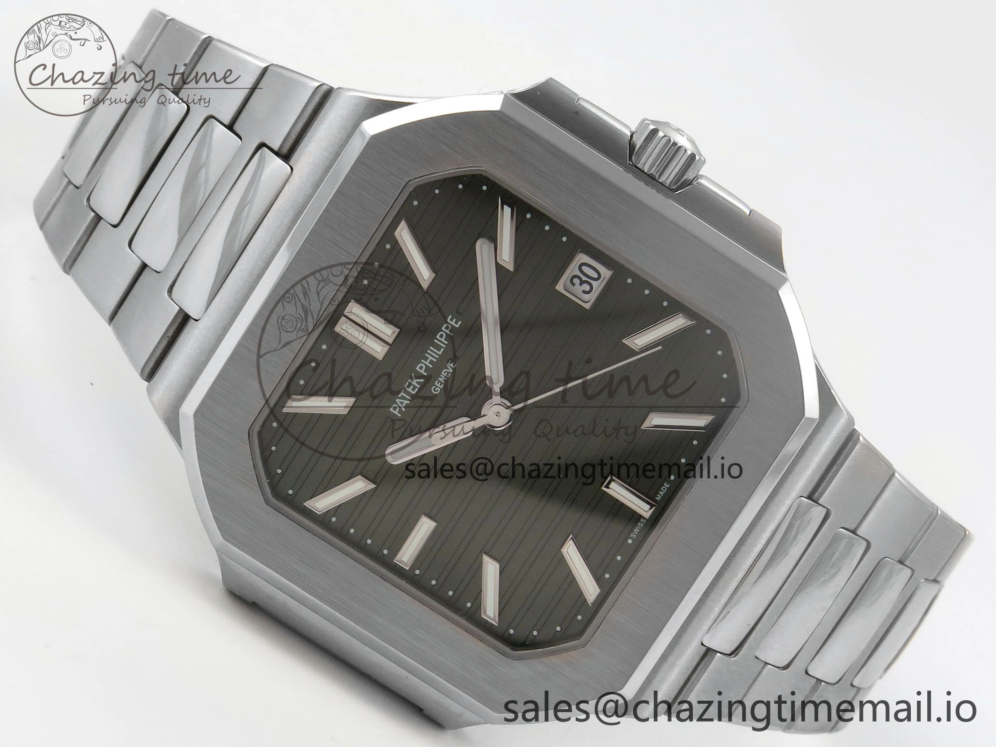2025 Cubitus GRF Best Edition Green Dial on SS Bracelet MY9015 Mod to A330 Super Clone movement UrbanStyle 8638