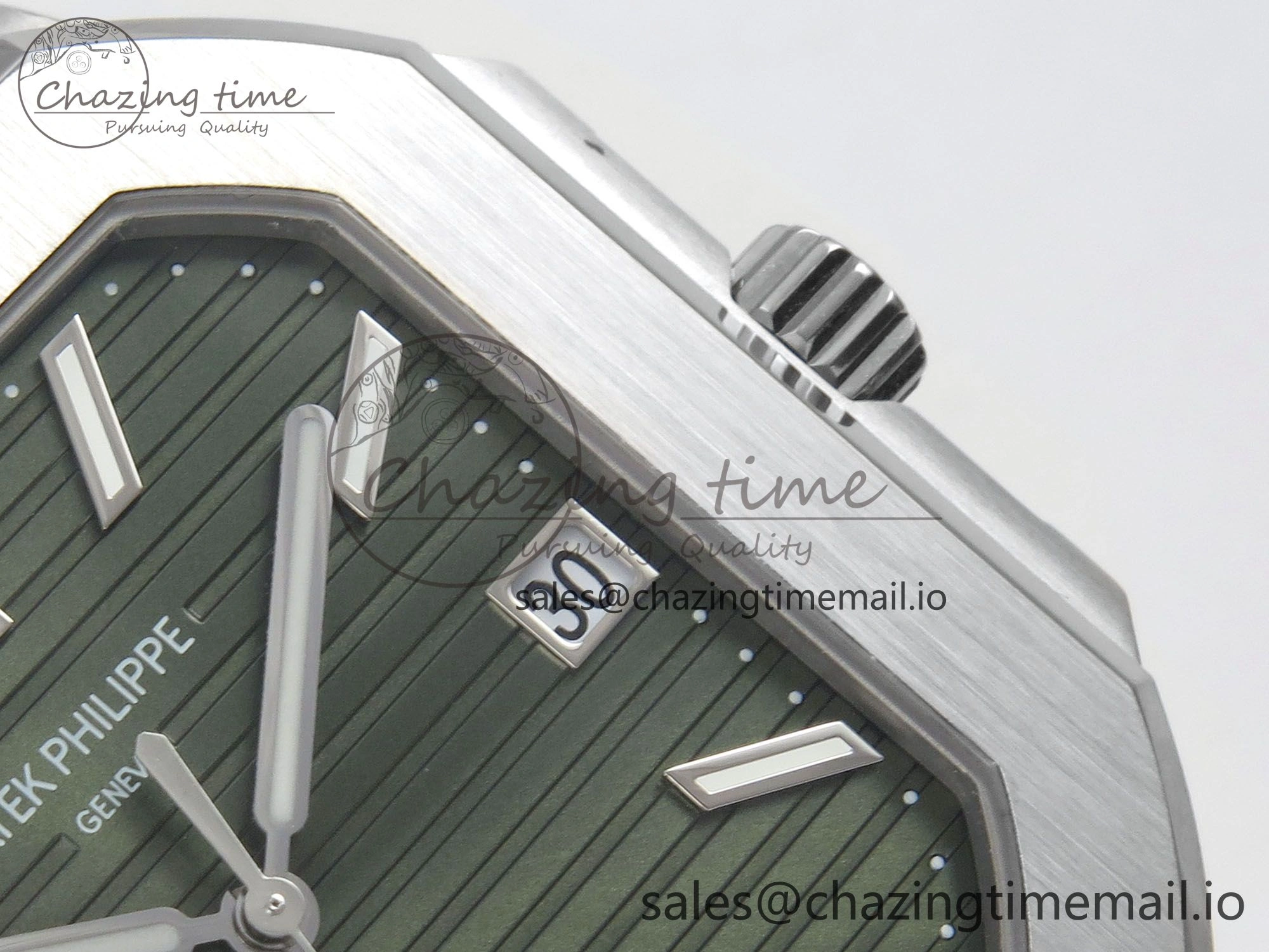 2025 Cubitus GRF Best Edition Green Dial on SS Bracelet MY9015 Mod to A330 Super Clone movement UrbanStyle 8638