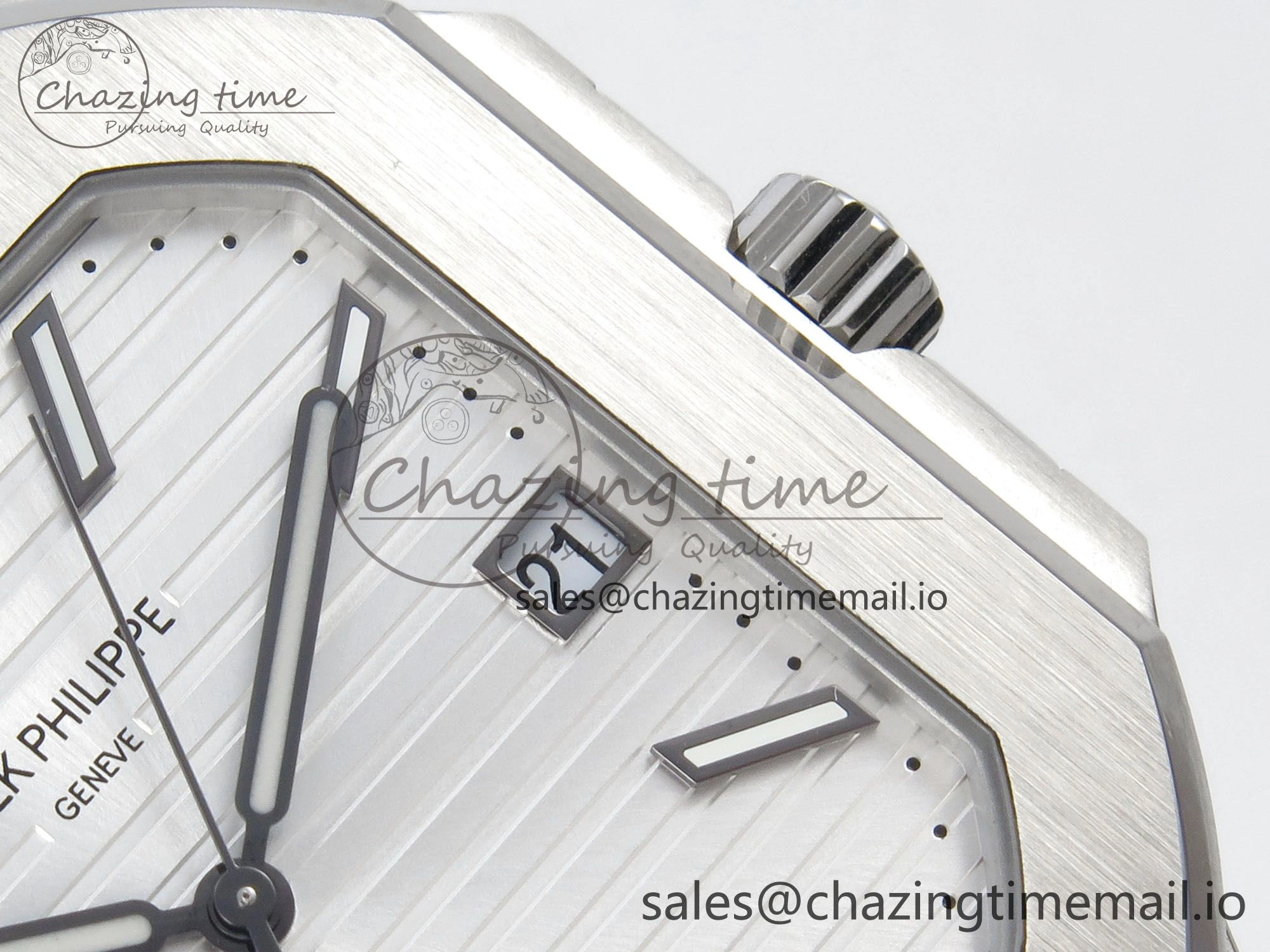 2025 Cubitus GRF Best Edition Silver White Dial on SS Bracelet MY9015 Mod to A330 Super Clone movement Casual 8635
