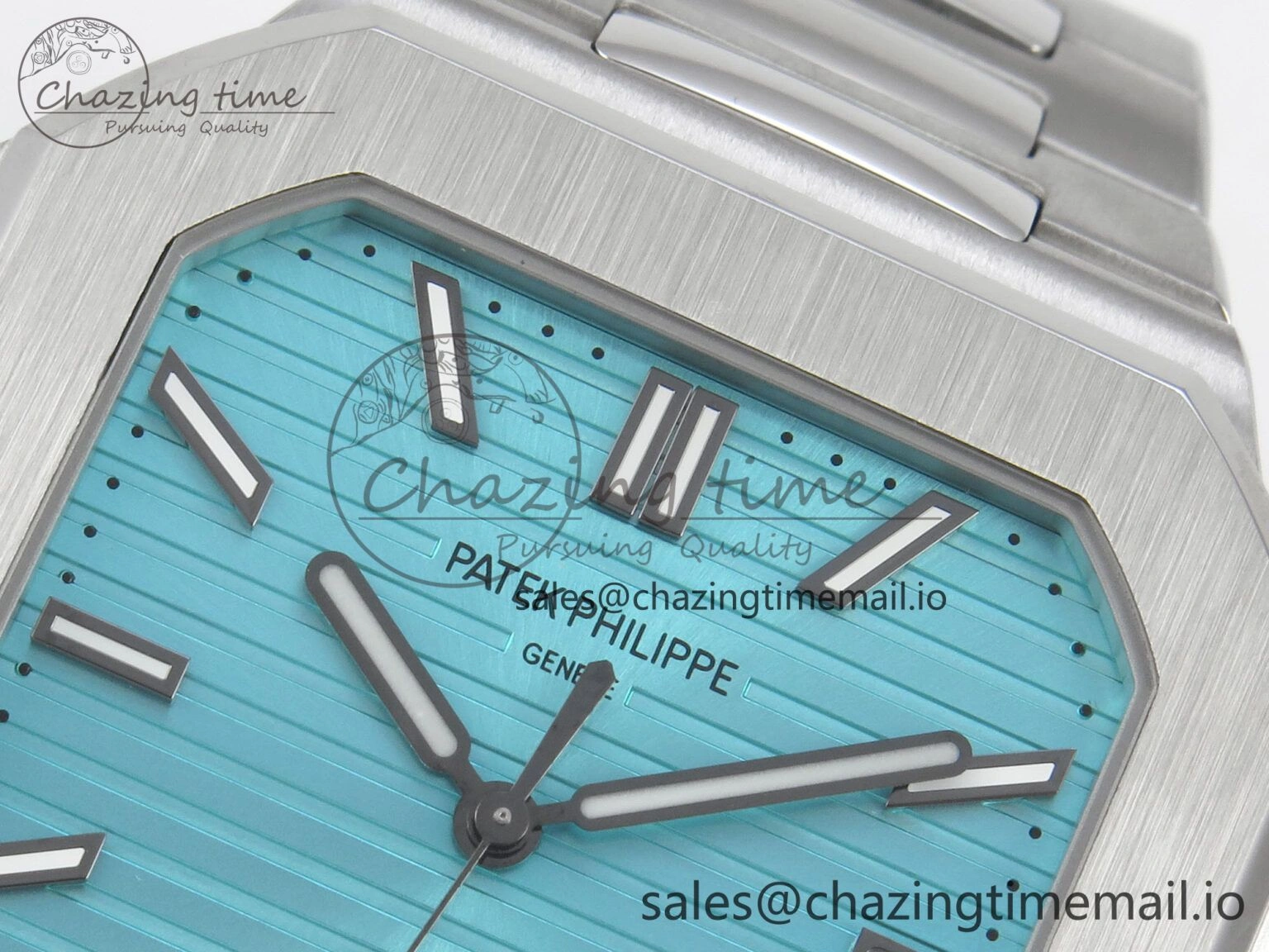 Sustainable 2025 Cubitus GRF Best Edition Tiffany Blue Dial on SS Bracelet MY9015 Mod to A330 Super Clone movement 8634