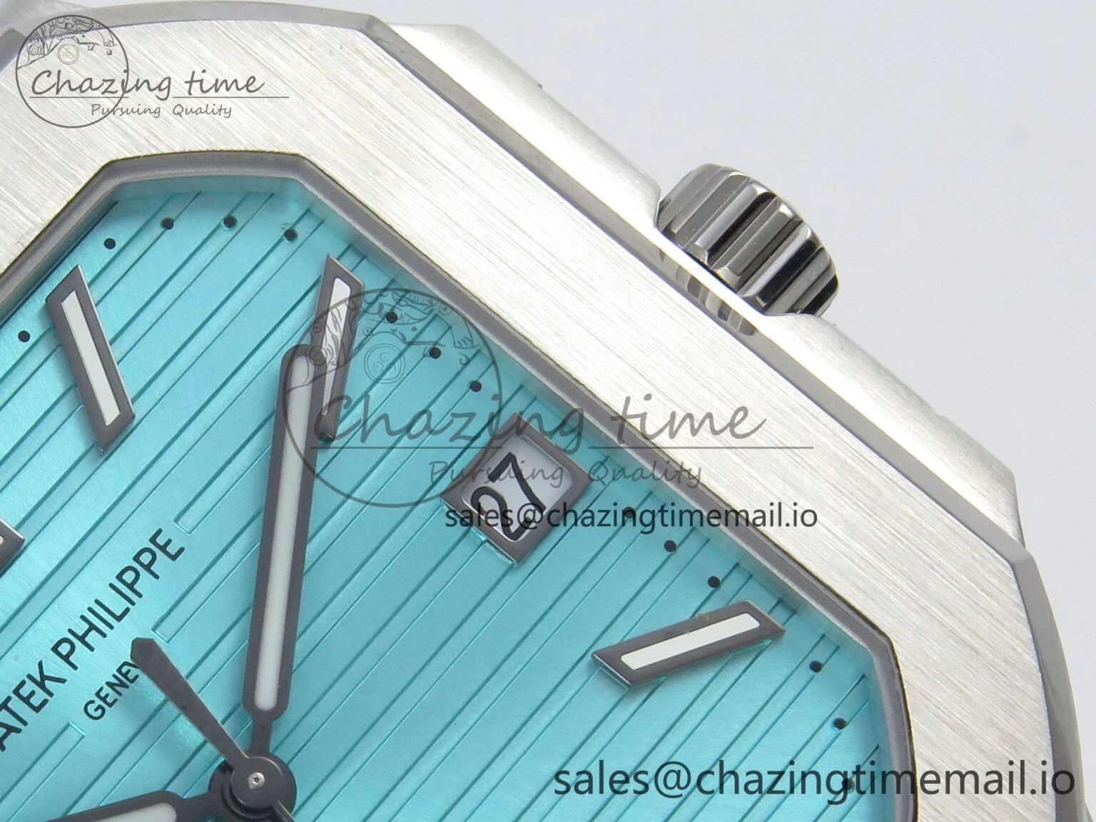 Sustainable 2025 Cubitus GRF Best Edition Tiffany Blue Dial on SS Bracelet MY9015 Mod to A330 Super Clone movement 8634