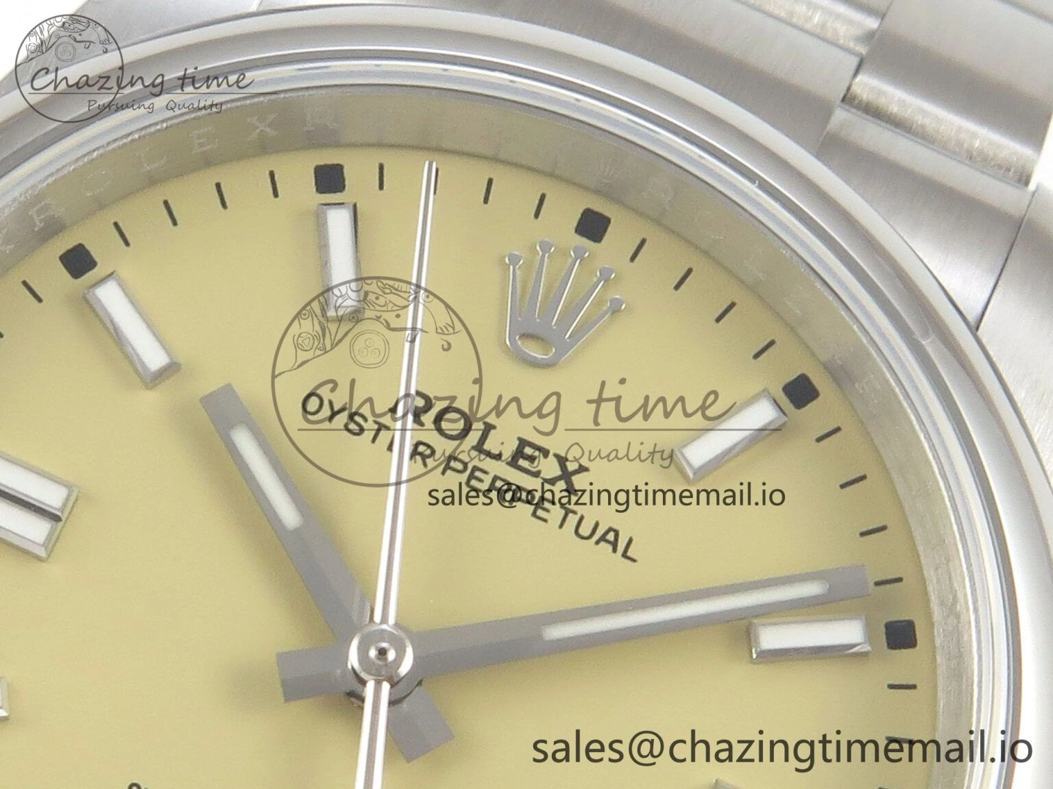 2025 Oyster Perpetual 126000 36mm KRF 1:1 Best Edition 904L Steel Beige Dial VR Comfortable 123