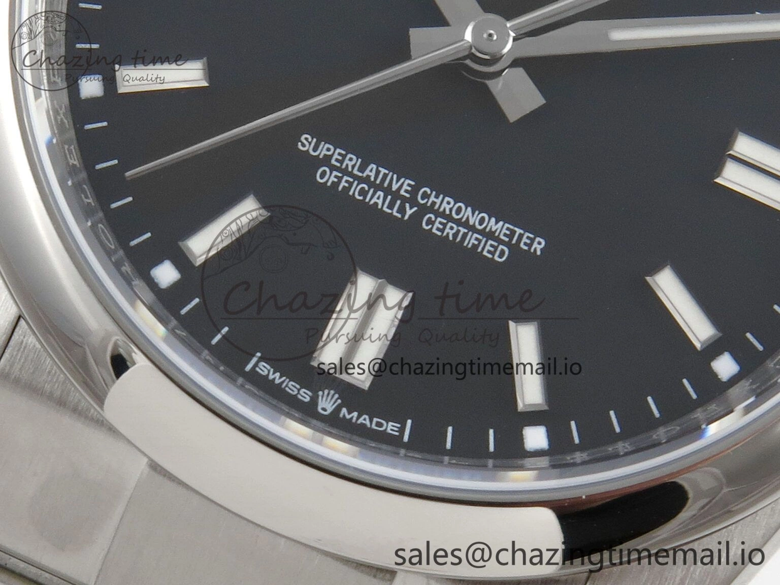 ZeroBulk 2025 Oyster Perpetual 126000 36mm KRF 1:1 Best Edition 904L Steel Black Dial A 128