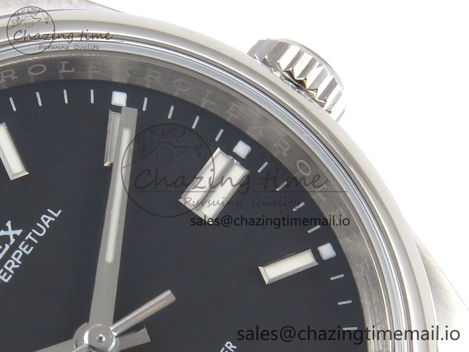 ZeroBulk 2025 Oyster Perpetual 126000 36mm KRF 1:1 Best Edition 904L Steel Black Dial A 128