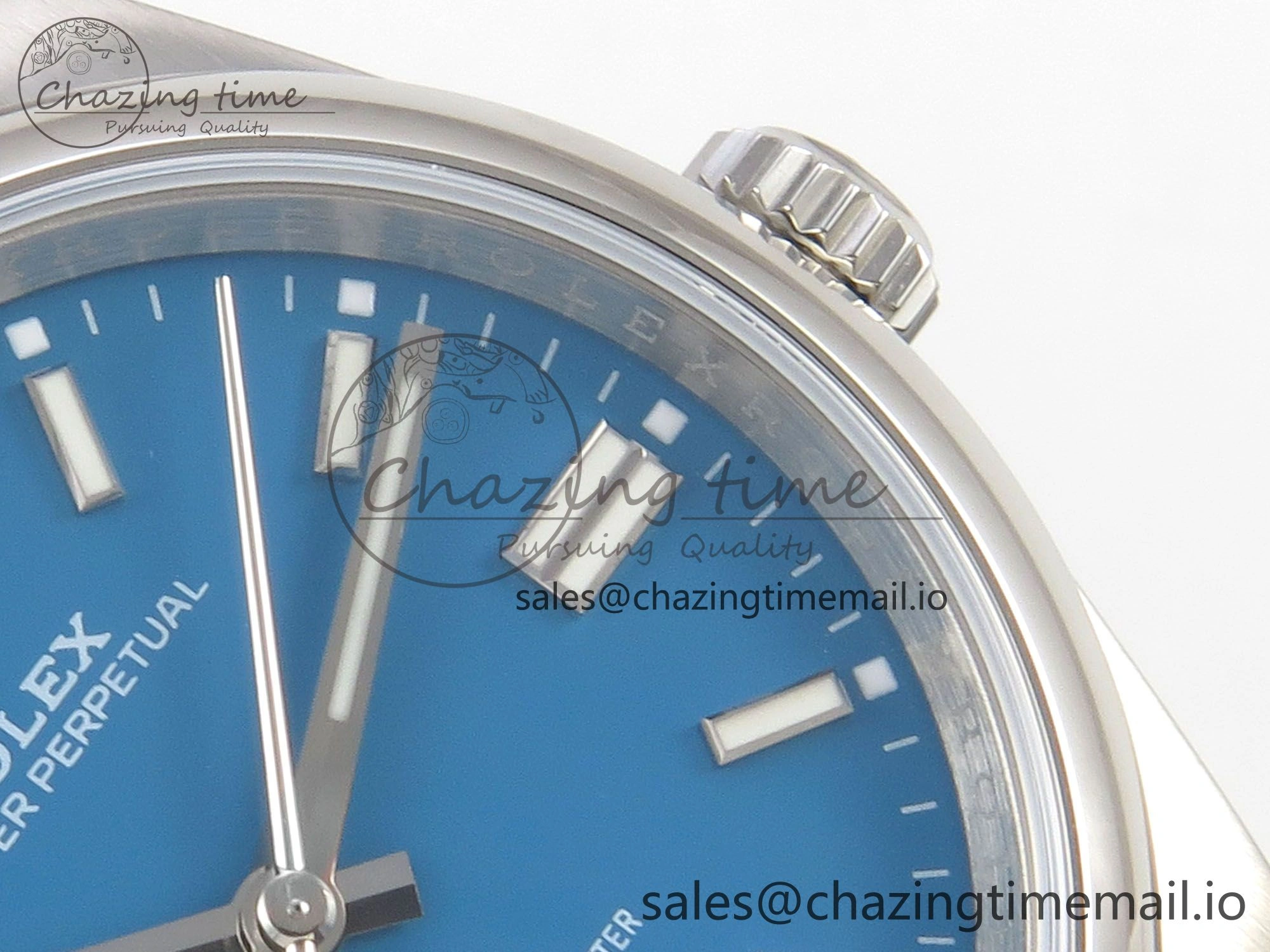 EyeCatching 2025 Oyster Perpetual 126000 36mm KRF 1:1 Best Edition 904L Steel Blue Dial A 136