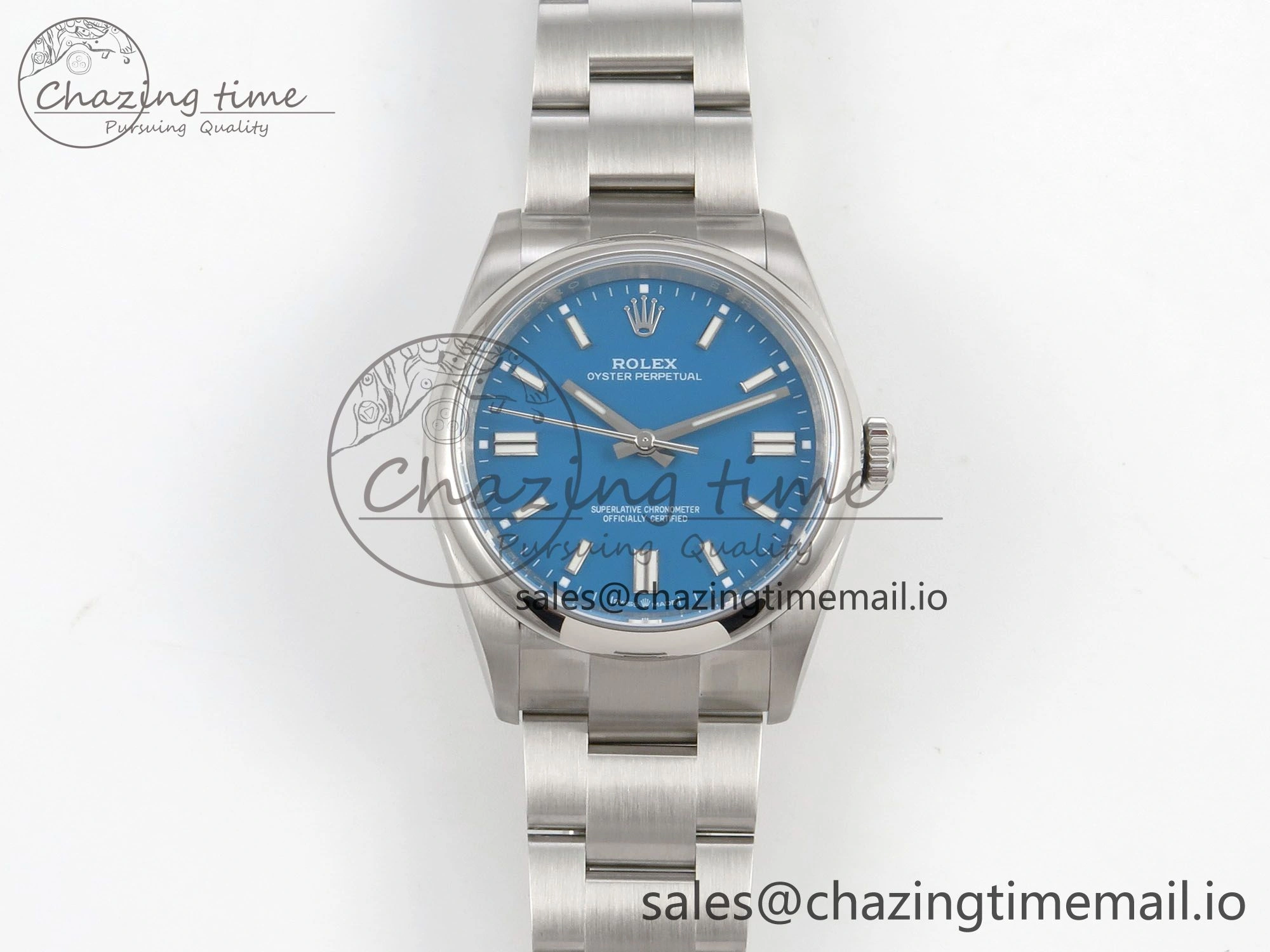 SunProtective 2025 Oyster Perpetual 126000 36mm KRF 1:1 Best Edition 904L Steel Blue Dial VR 126